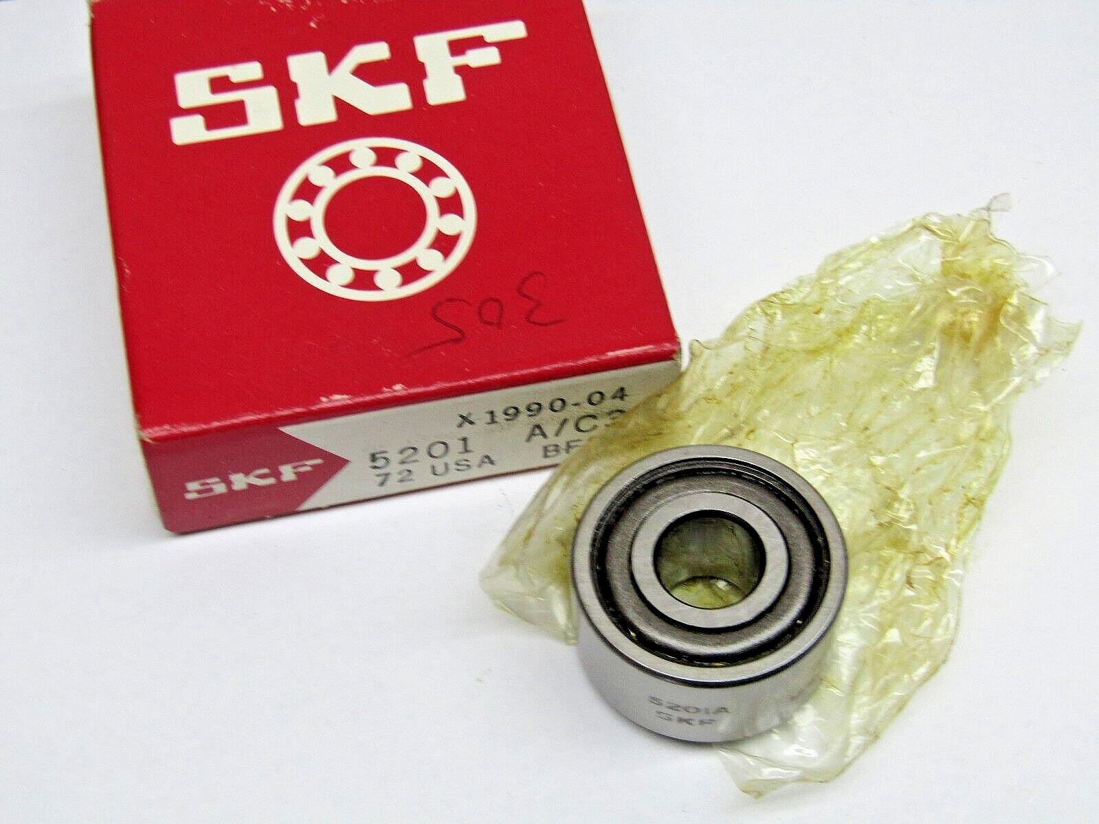 SKF 5201A C3 12mm X 32mm X .625″ Angular Contact Bearing