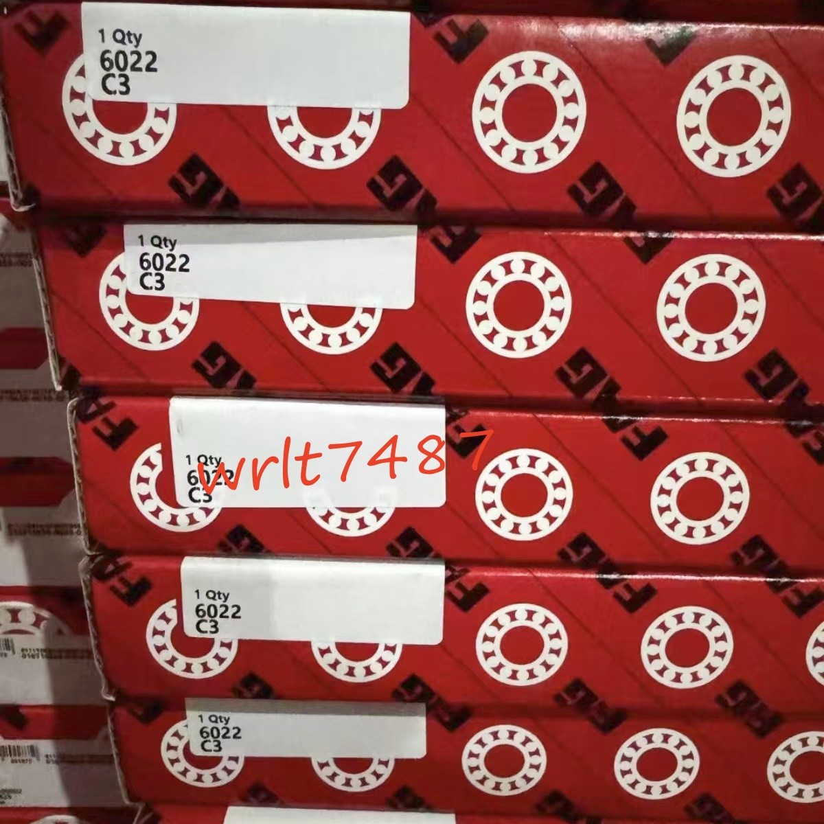 1PC FAG 6022-C3 deep groove ball bearing#