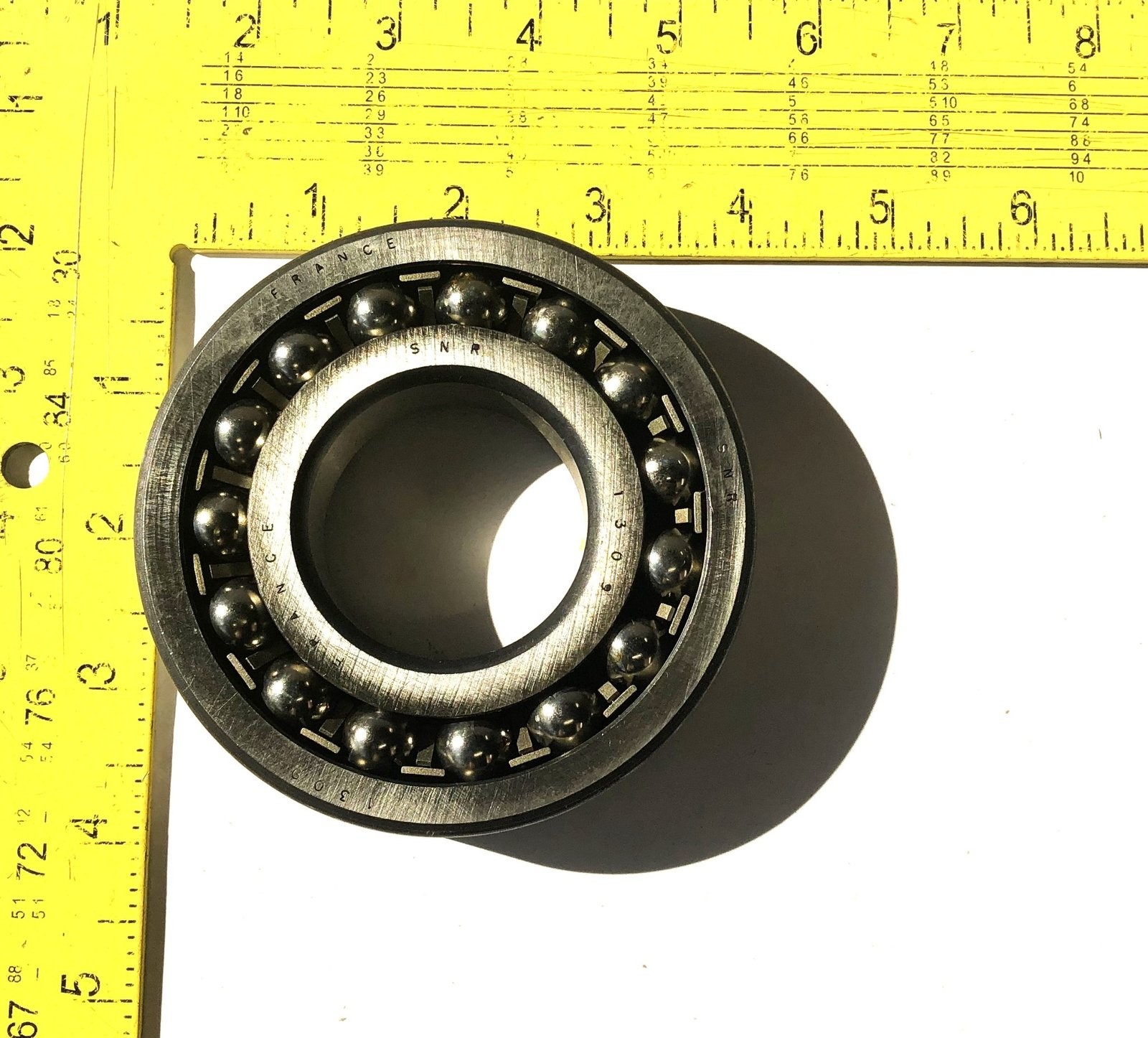 SNR Consolidated Bearings Self Aligning Double Row Ball Bearing 1309 NOS