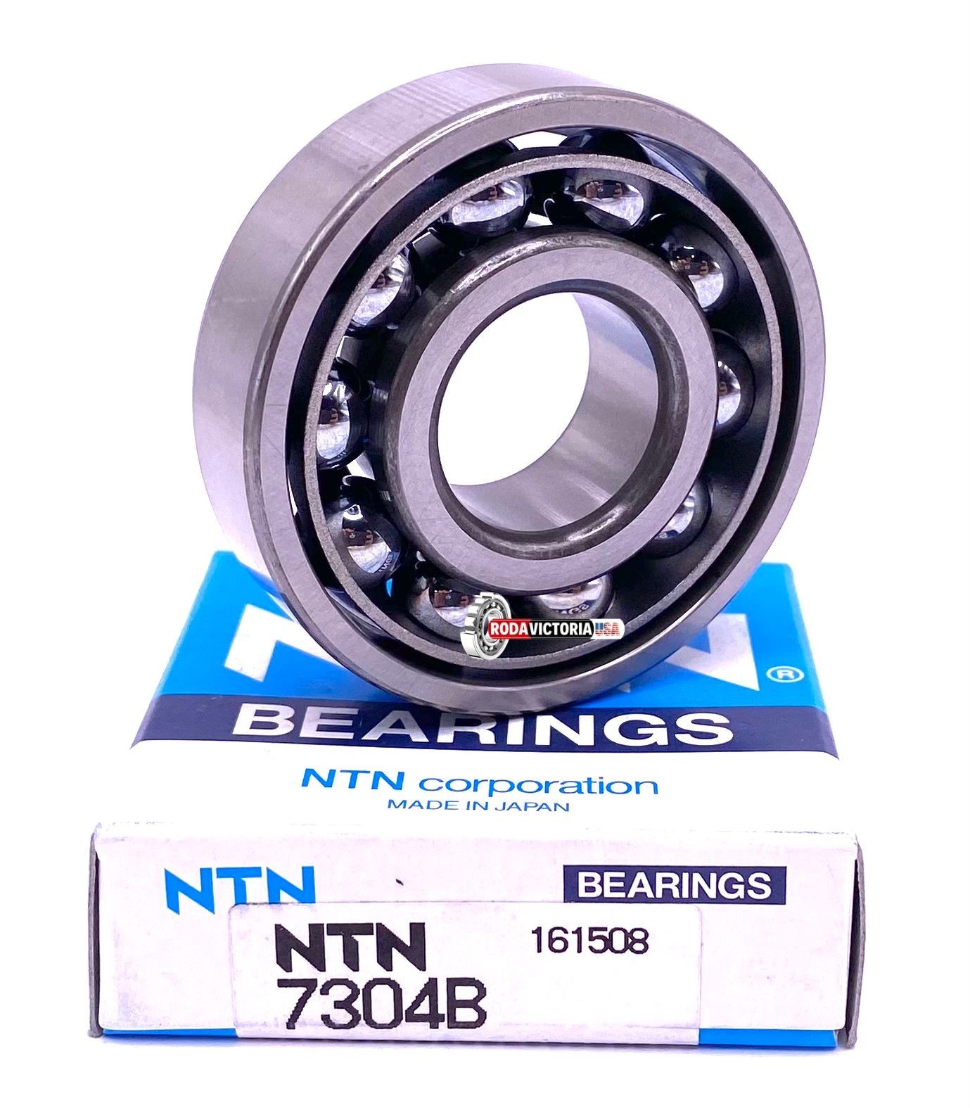 NTN Japan 7304 B Angular Contact Ball Bearing 20x52x15 mm