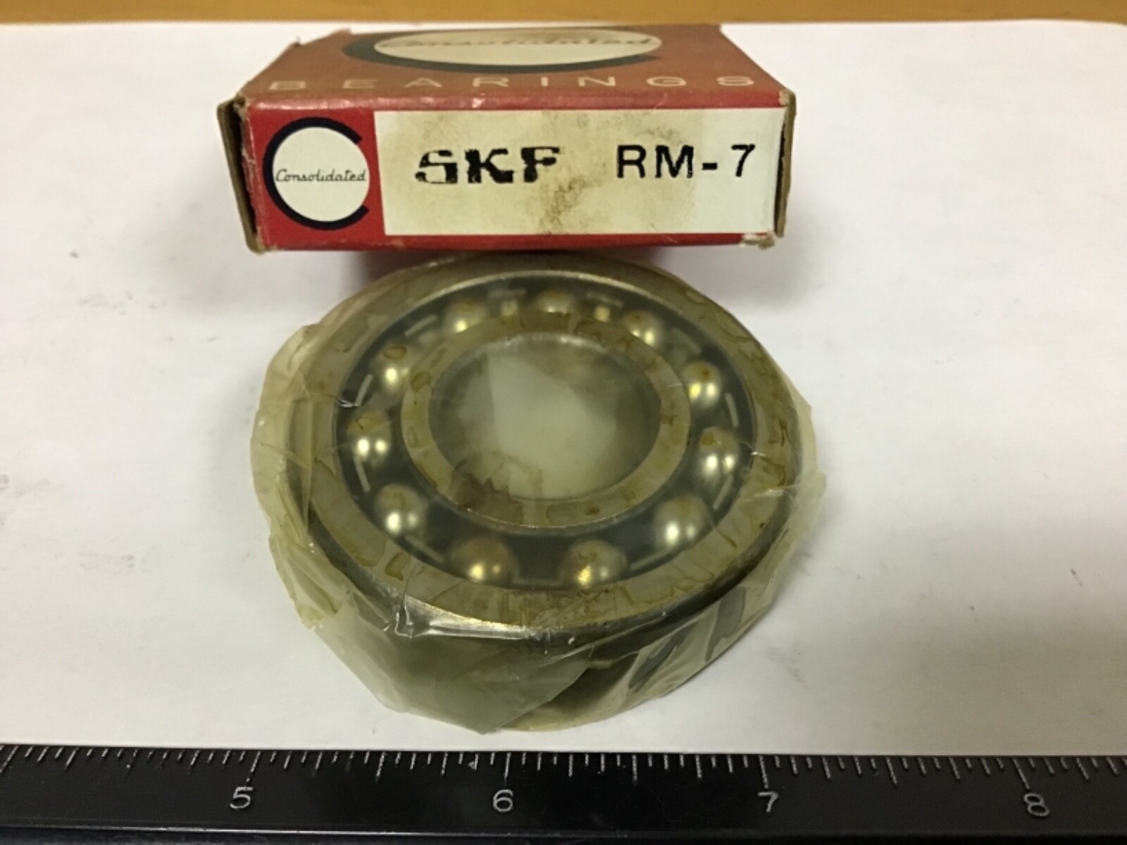 New Consolidated RM-7 Self Aligning Bearing, .875” ID, 2.250” OD, .6875” Width