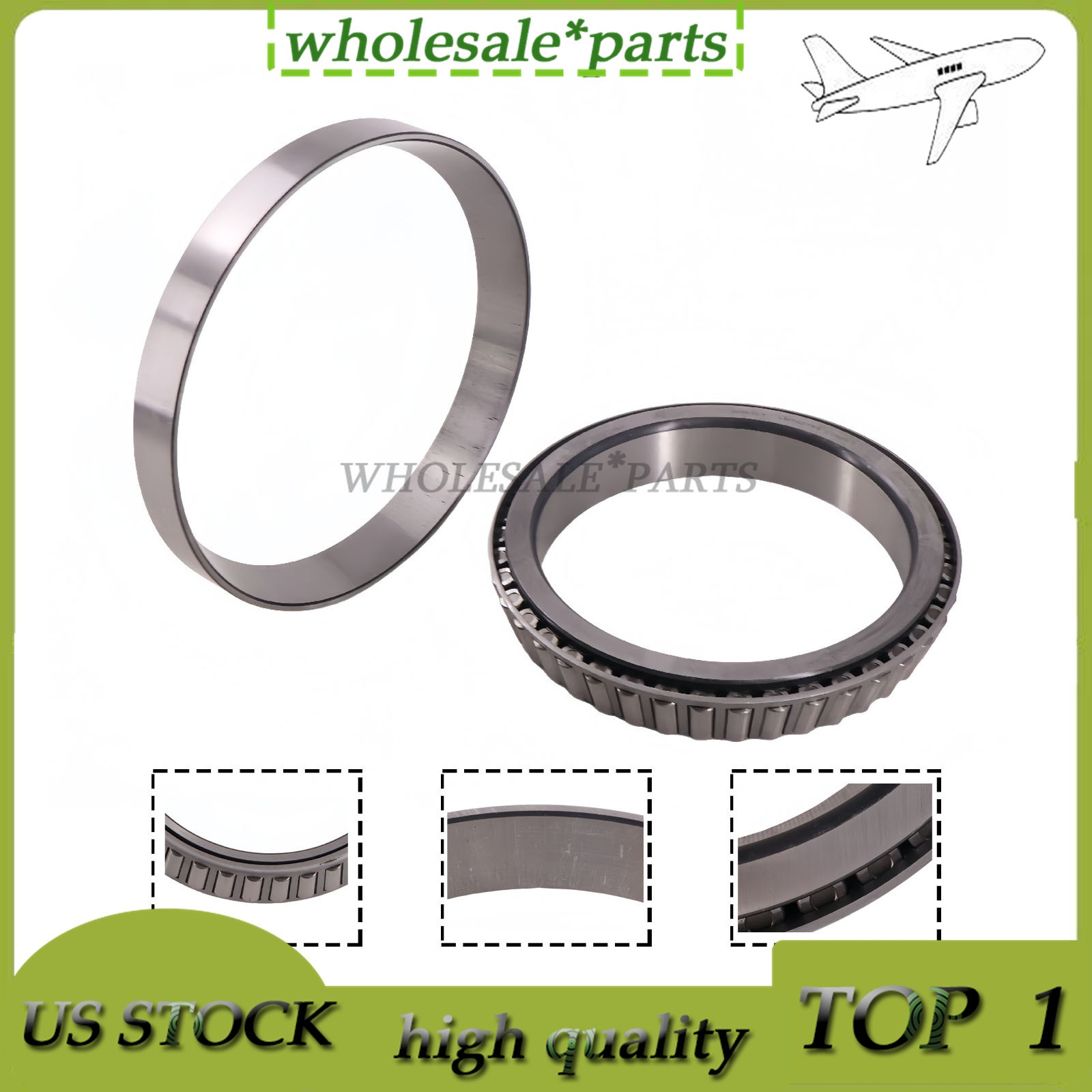 1x LM742749-LM742710 Tapered Roller Bearing Premium Free Shipping Cup & Cone NEW