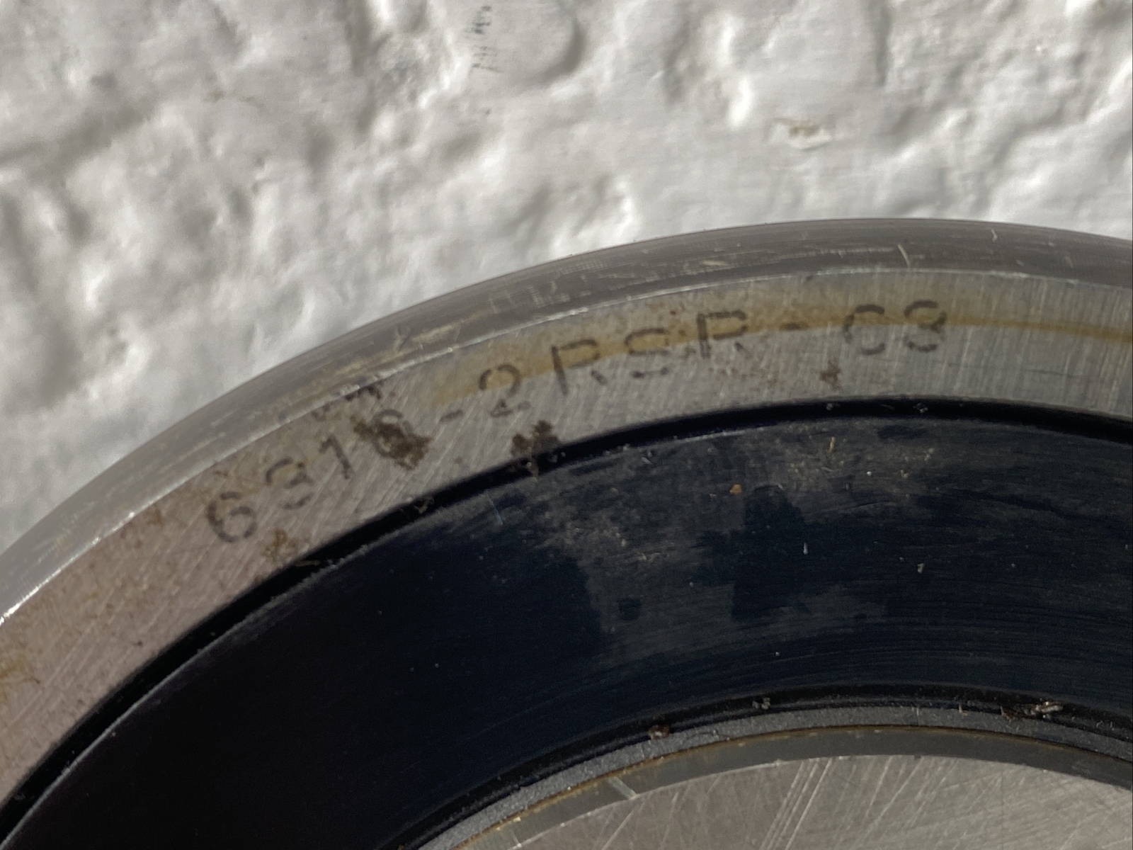 FAG Deep Groove Ball Bearing 63102RSRC3 W-GERMANY
