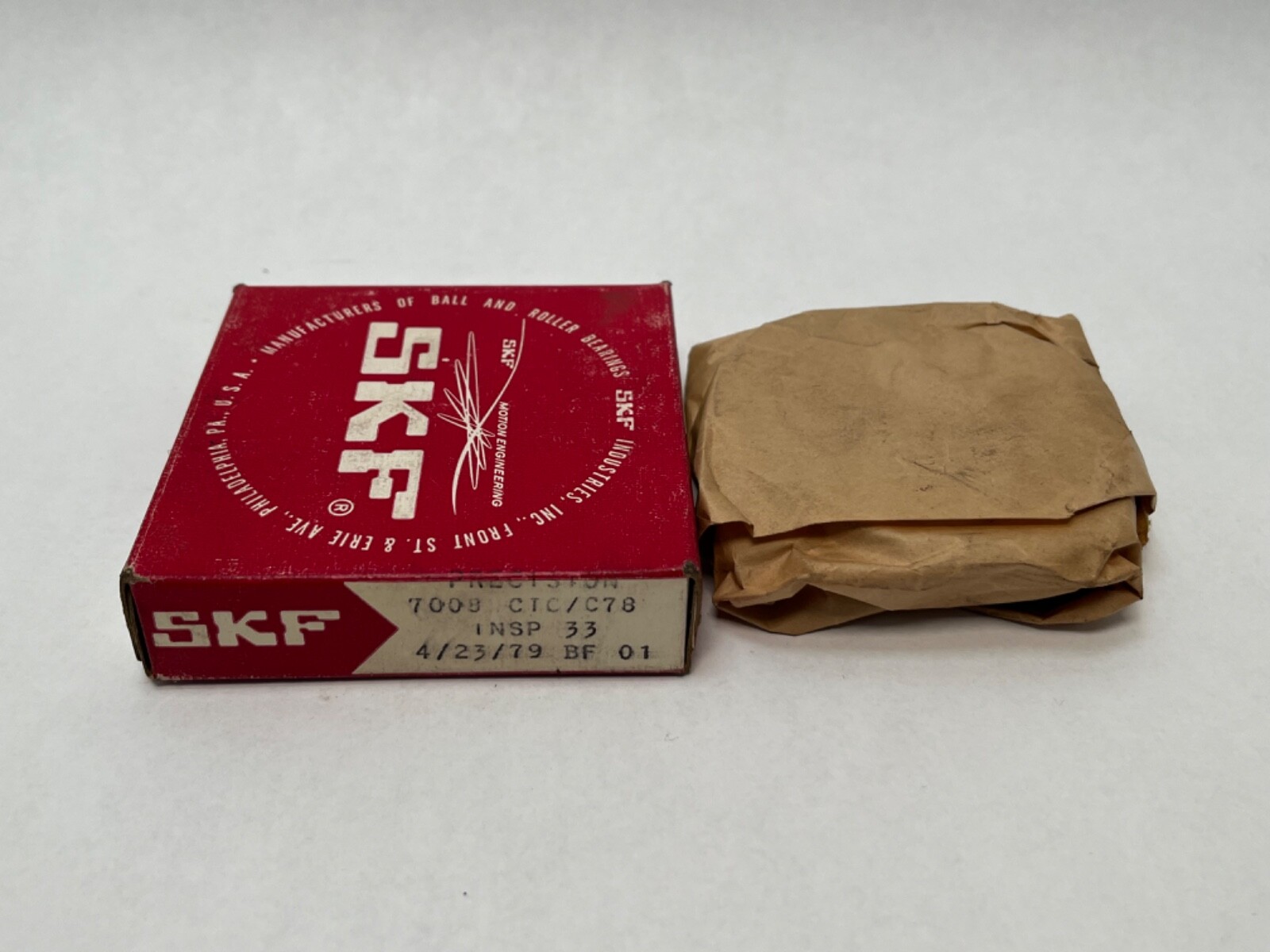 SKF 7008CTCC78 Angular Bearing 40x68x15 mm 7008C 7008-C-TC-C78 USA