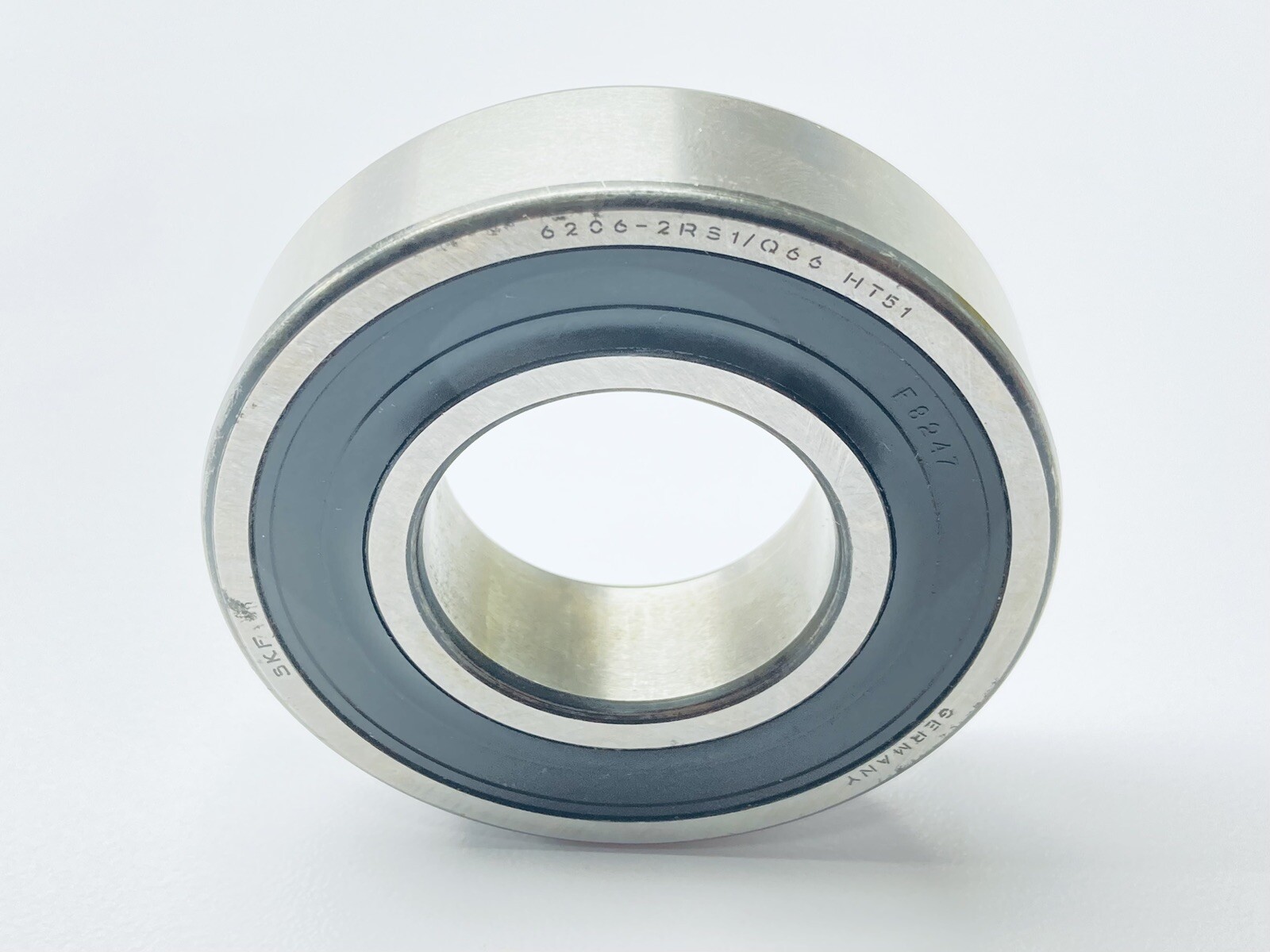 UNUSED SKF 6206-2RS1/Q66 HT51 SEALED BALL BEARING 30mmID 62mmOD 16mmW