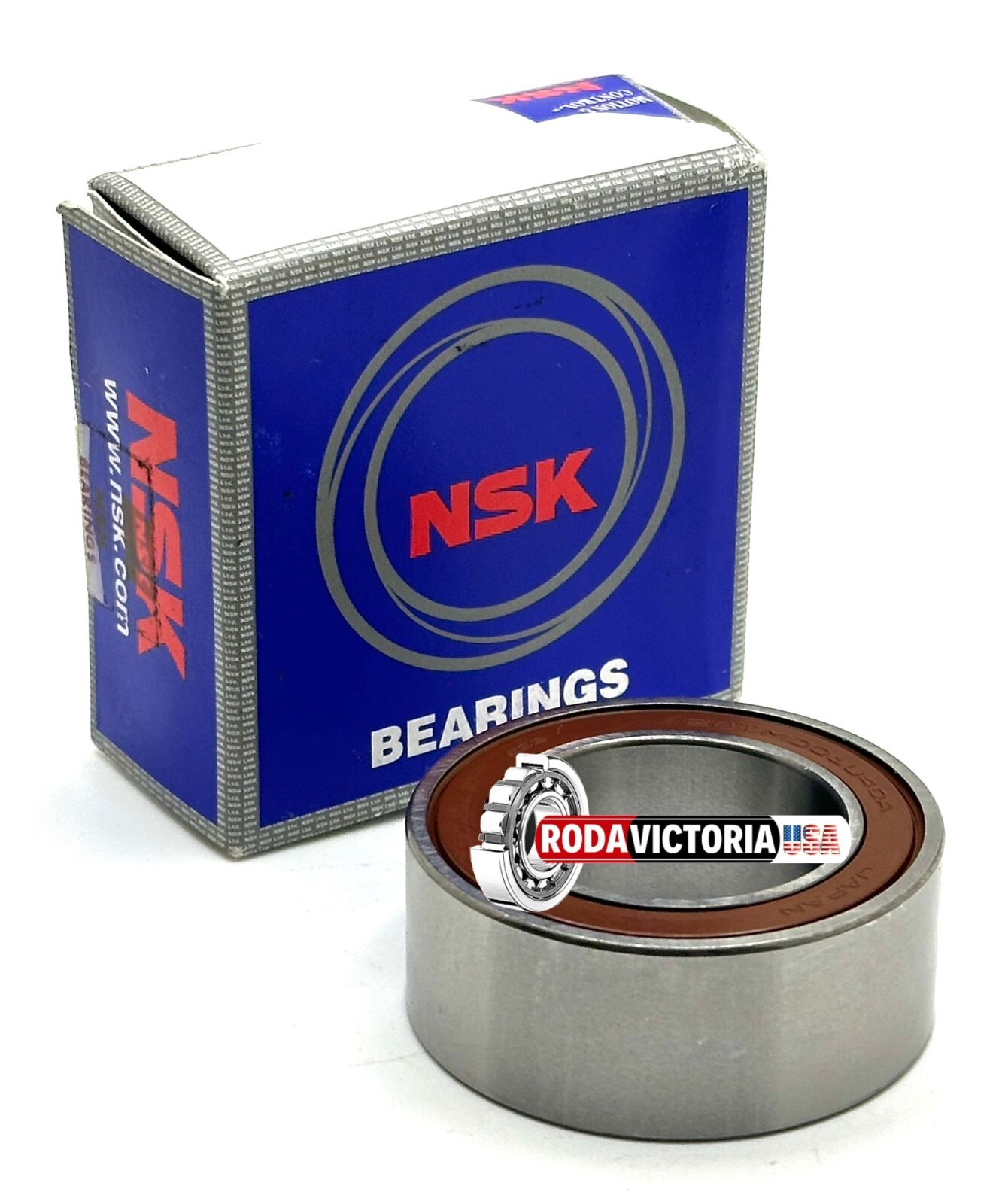 NSK JAPAN 28TMD01 DOUBLE ROW SEALED BEARING 28x45x18mm