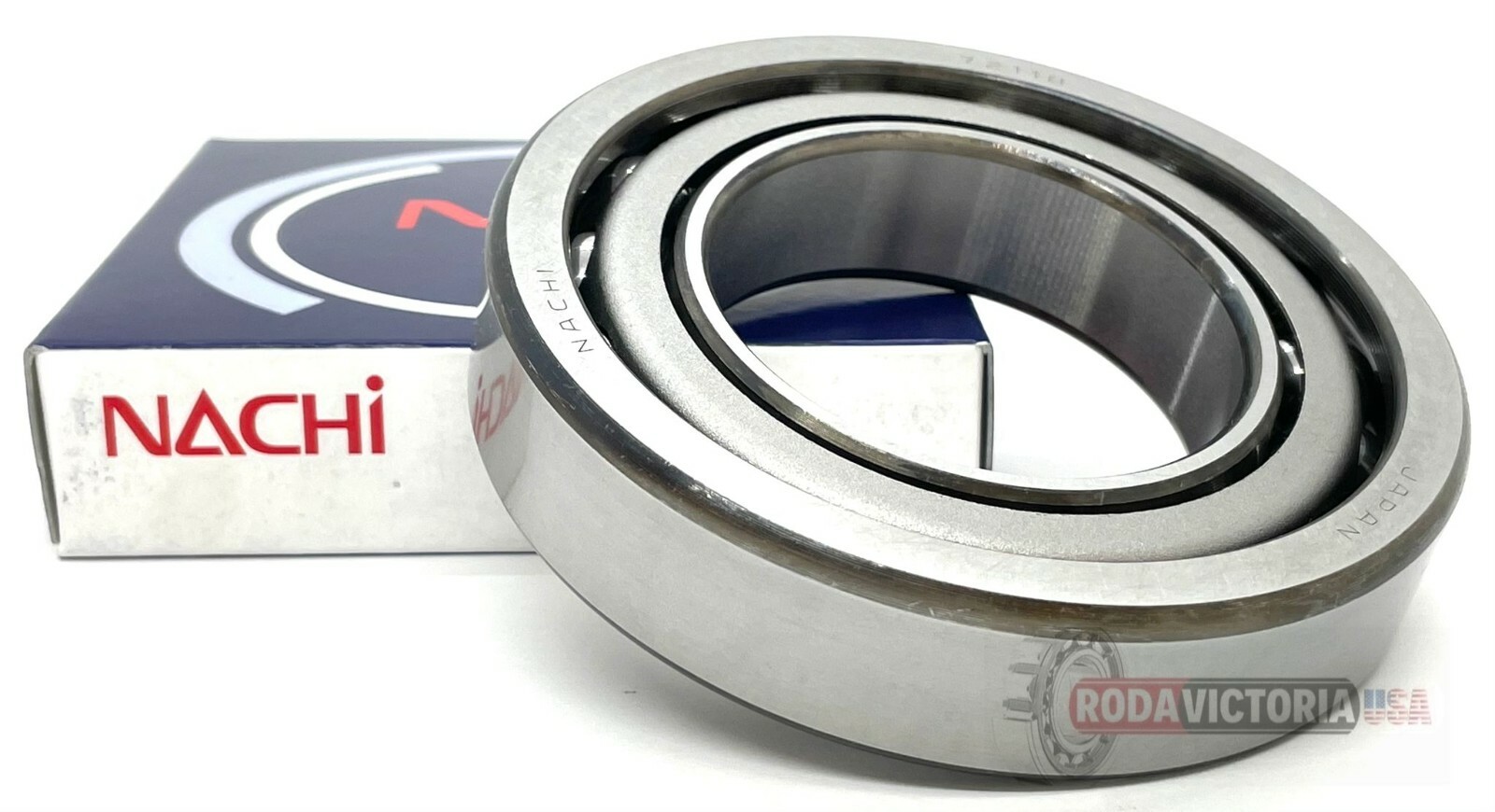 NACHI MADE IN JAPAN 7211B Angular Contact Ball Bearings 55x100x21mm.