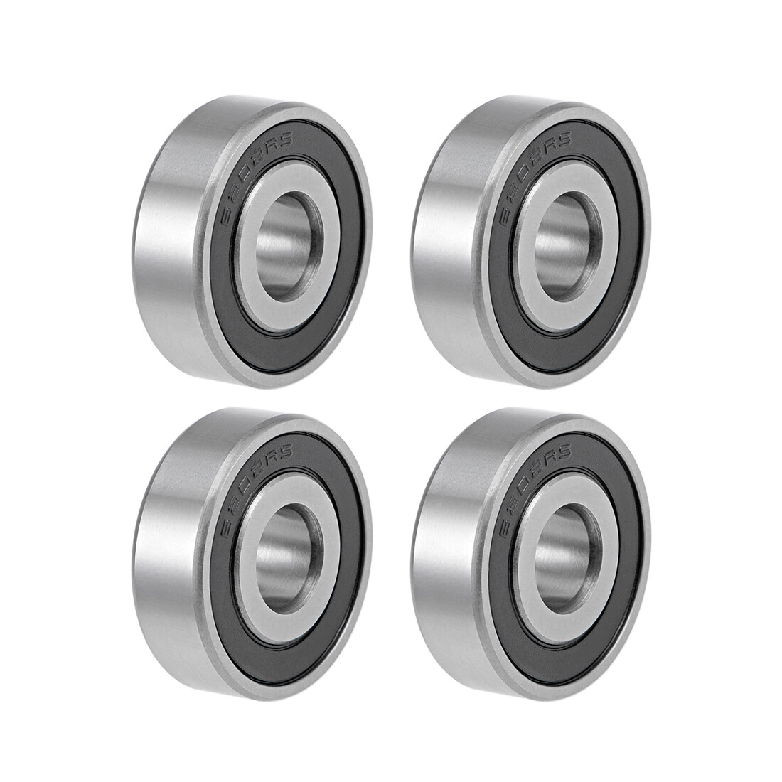 4pcs 6202-16-2RS Ball Bearings Z2 16x35x11mm Double Sealed Chrome Steel