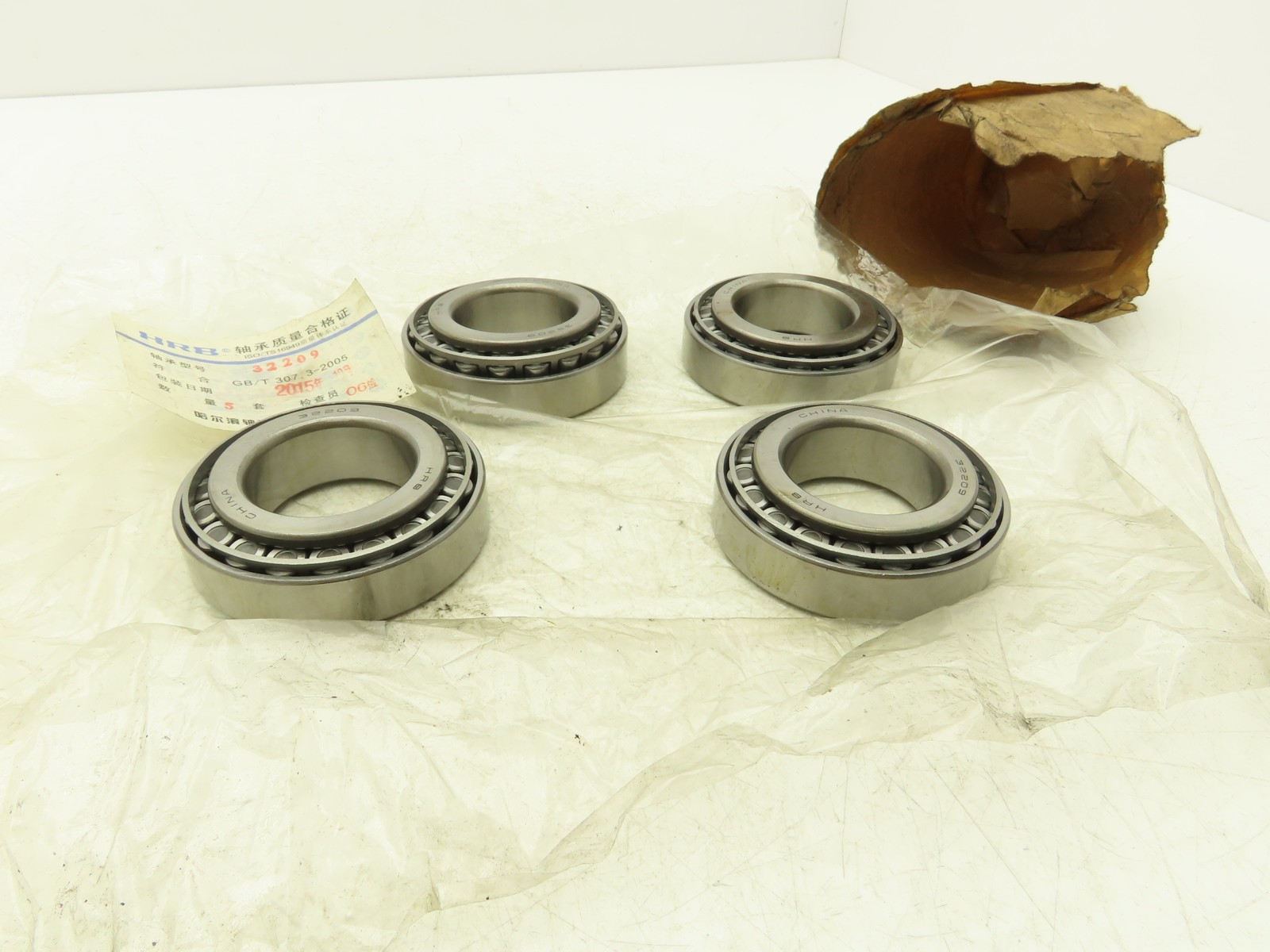 HRB 32209 Tapered Roller Bearing Cone & Cup 45mm Bore 85mm OD 23mm W Lot of 4