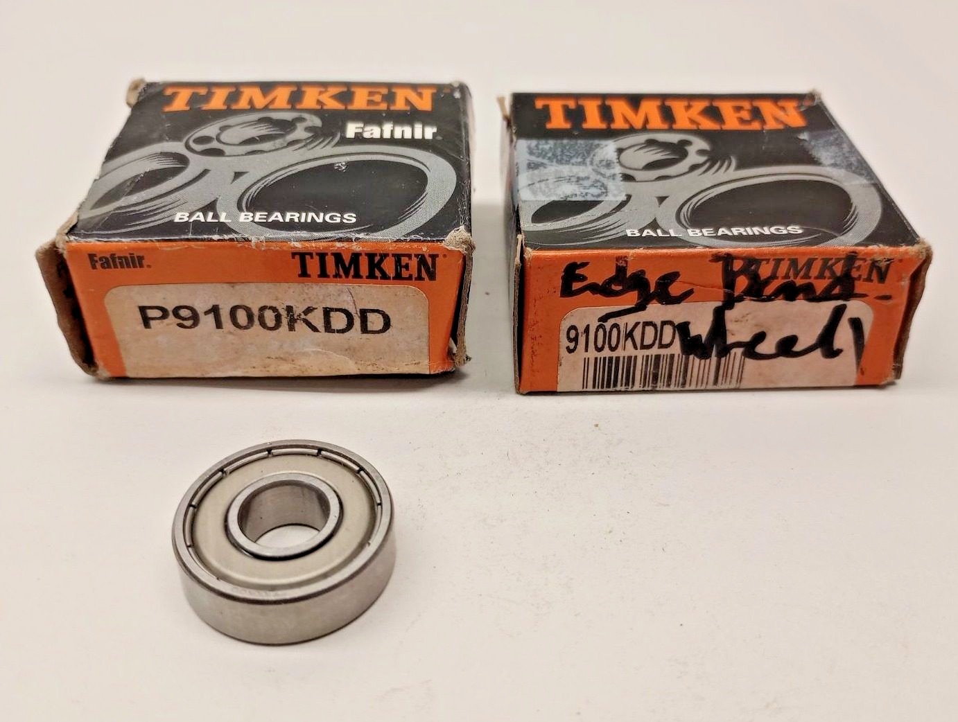 Timken P9100KDD Ball Bearing 2-shielded (Pack of 2) 10 ID x 26 OD x 8mm 9100KDD