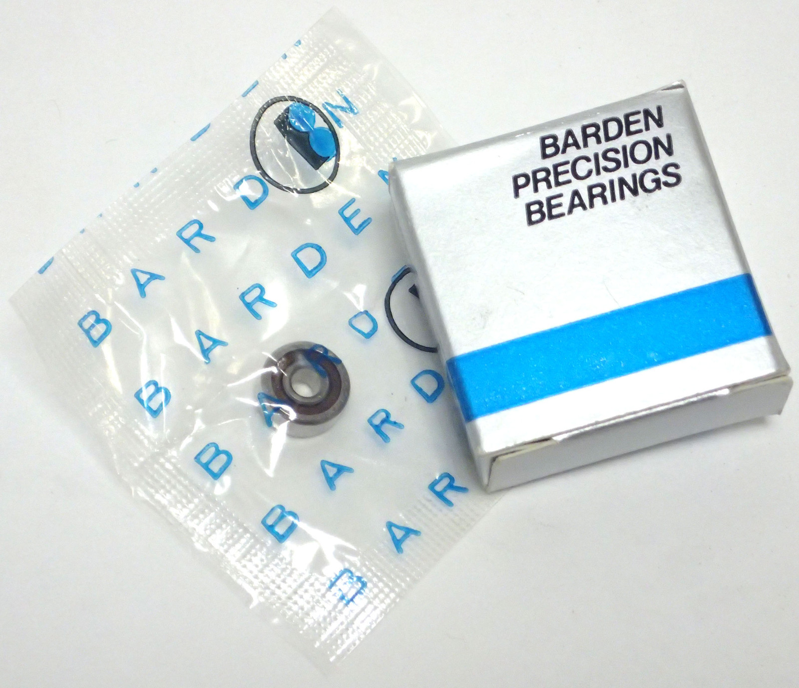 BARDEN R2B ANGULAR CONTACT AEROSPACE GRADE PRECISION BEARING 0.125 in BORE, NOS!
