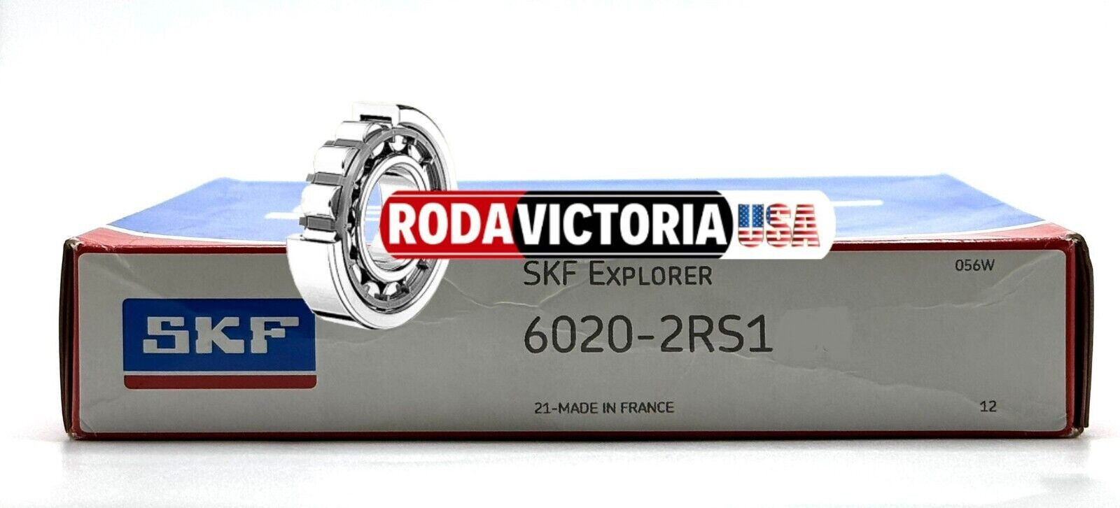 SKF 6020 2RS1 C4 DEEP GROOVE BALL BEARING, RUBBER SEALED 100x150x24mm