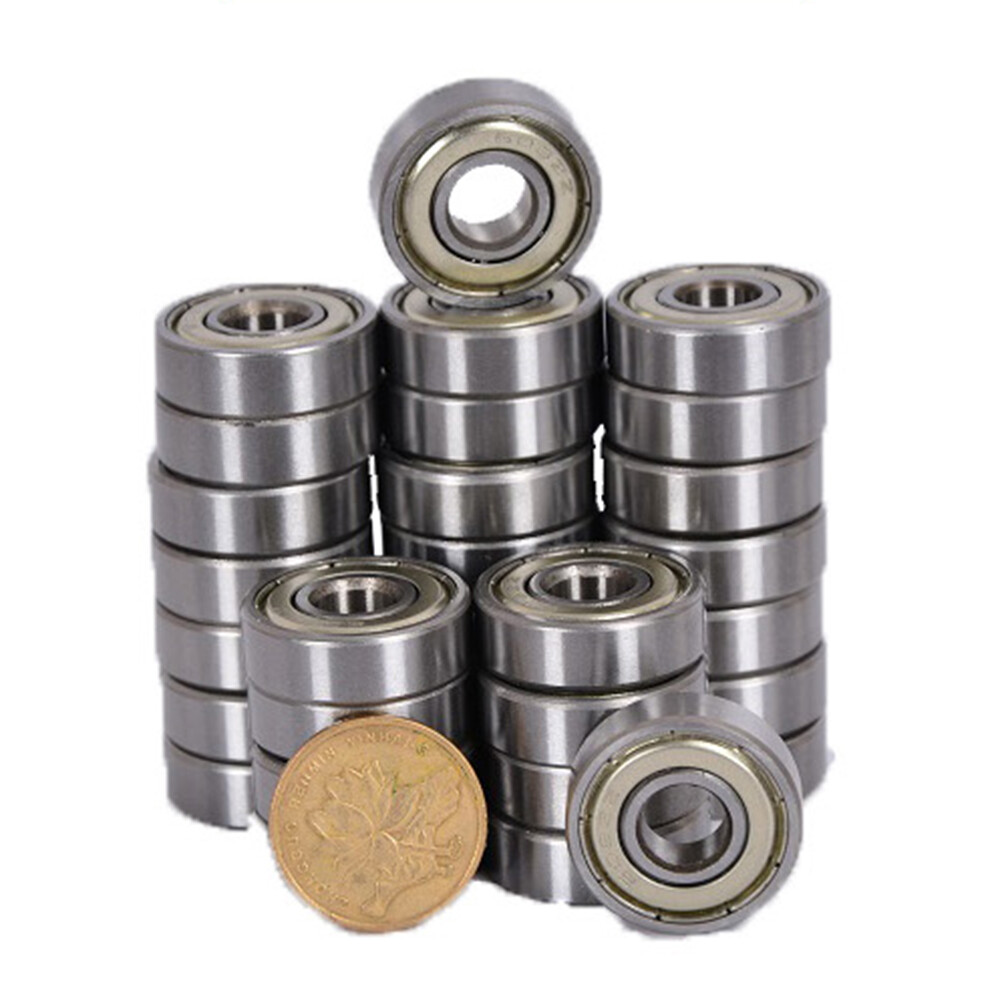 603~6800zz Bore 2 to 40mm Miniature Deep Groove Ball Bearings Shielded Bearings