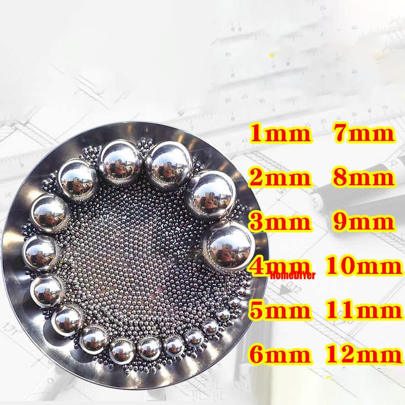 Carbon Steel Ball High Precision Solid Steel Bearing Balls Diameter 1/1.5/2-20mm