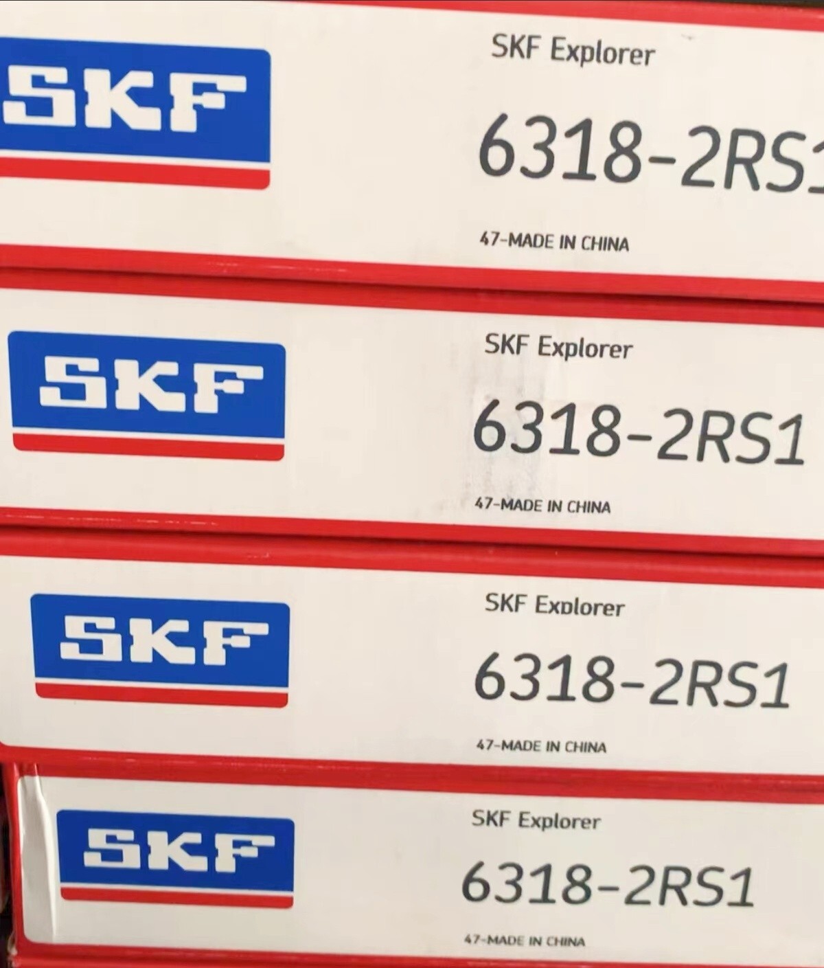 1PC SKF 6318-2RS1 deep groove ball bearing