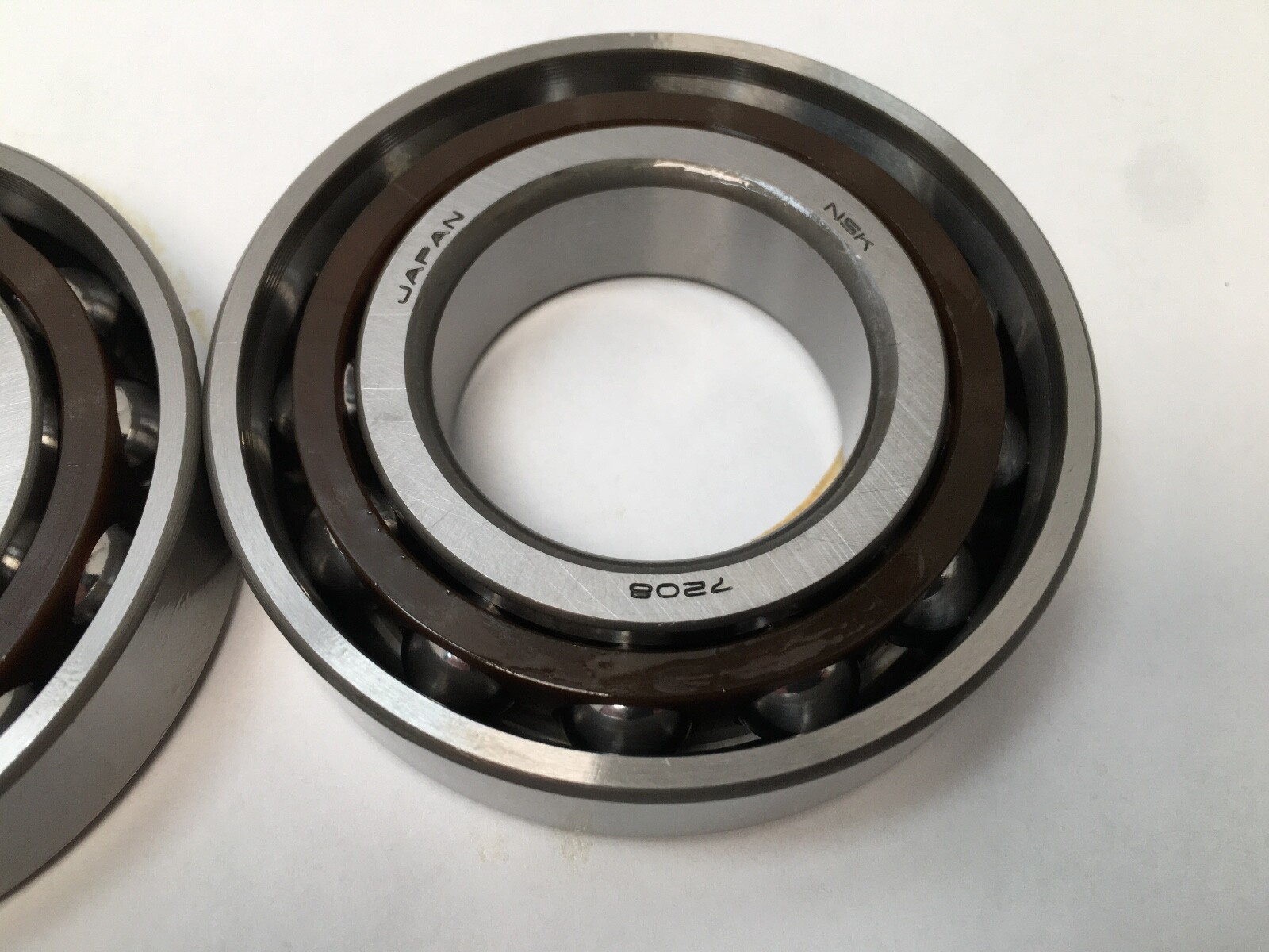 NSK 7208A5TYDUM Angular Bearing 40x80x18 mm 7208-A5TY-DUM 7208A Japan 2 pcs