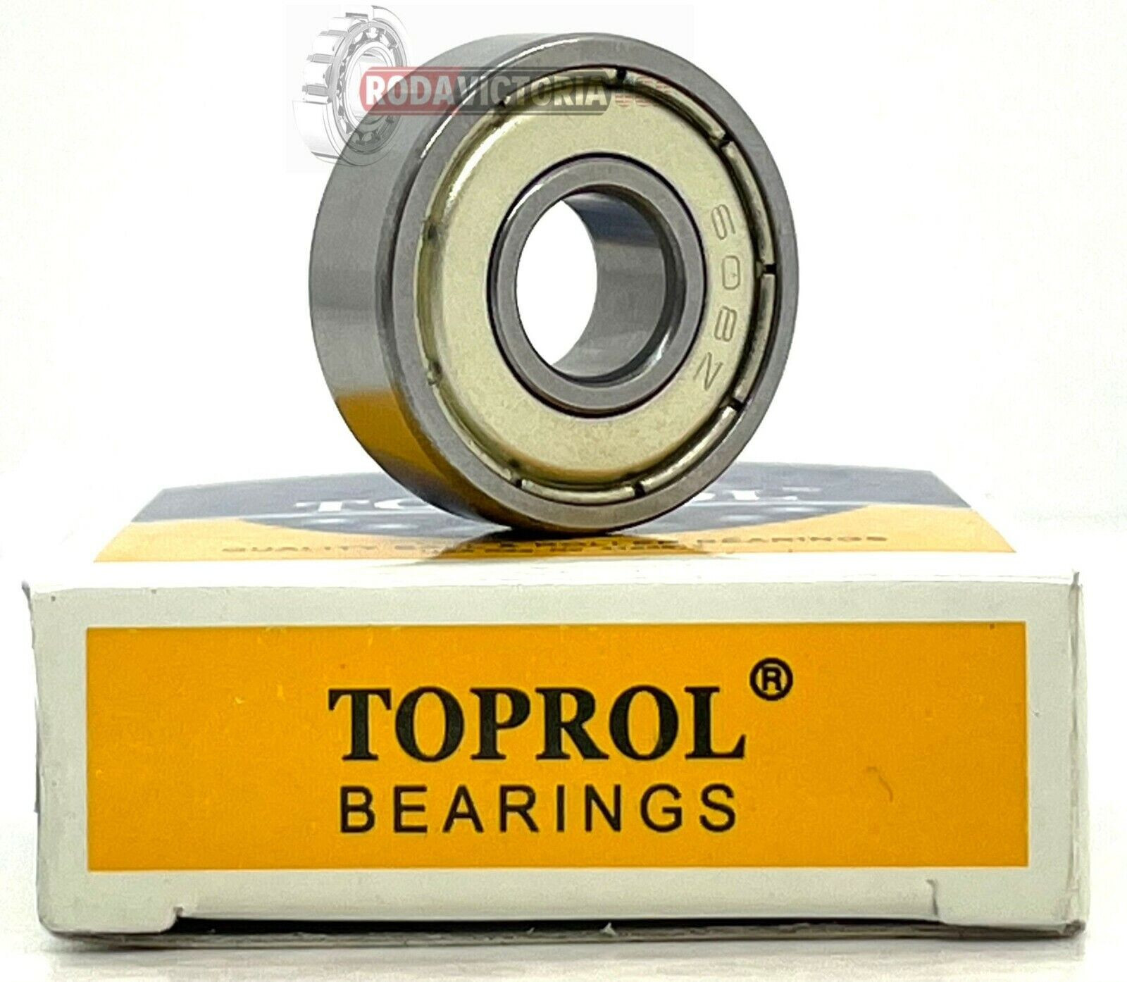 TOPROL 626-ZZ DEEP GROOVE BALL BEARING, METAL SHIELDED 6x19x6 mm