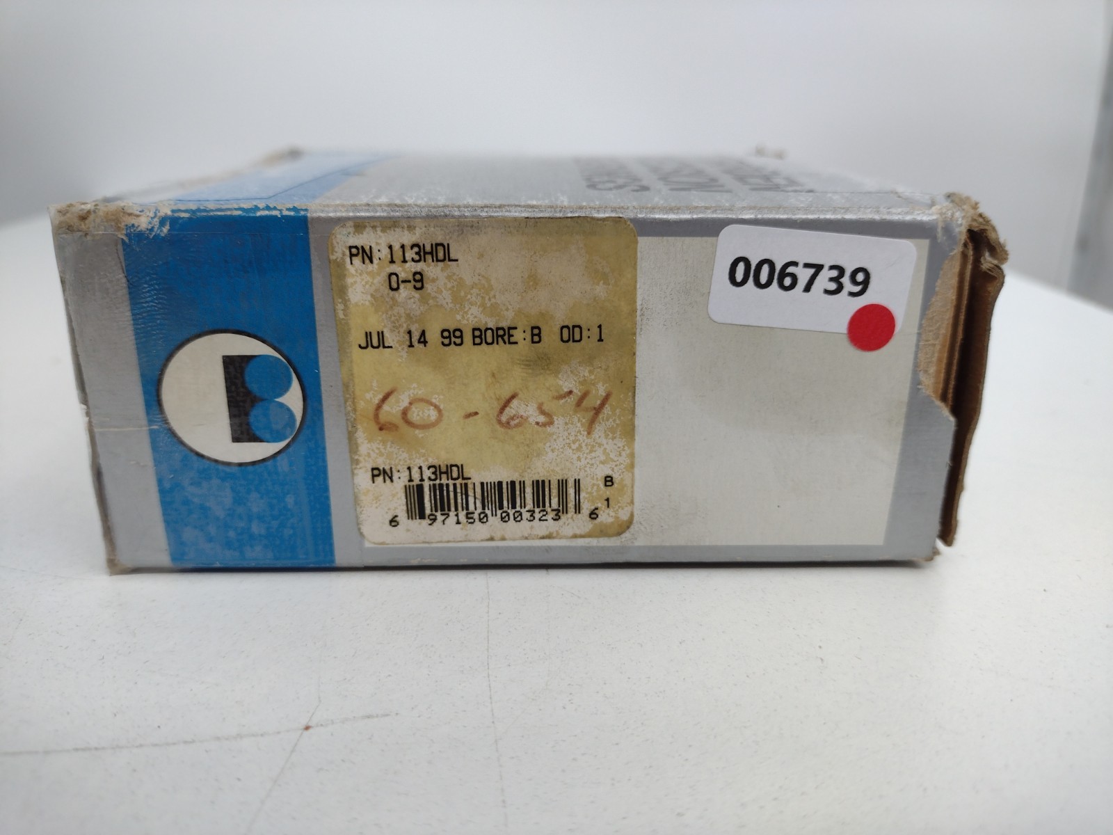 *** Barden 113HDL Angular Contact Bearing 65mm Bore (2 pcs/1 set)