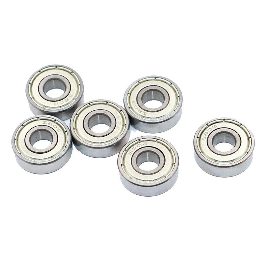 603~6800zz Bore 2 to 40mm Miniature Deep Groove Ball Bearing Shielded Bearings