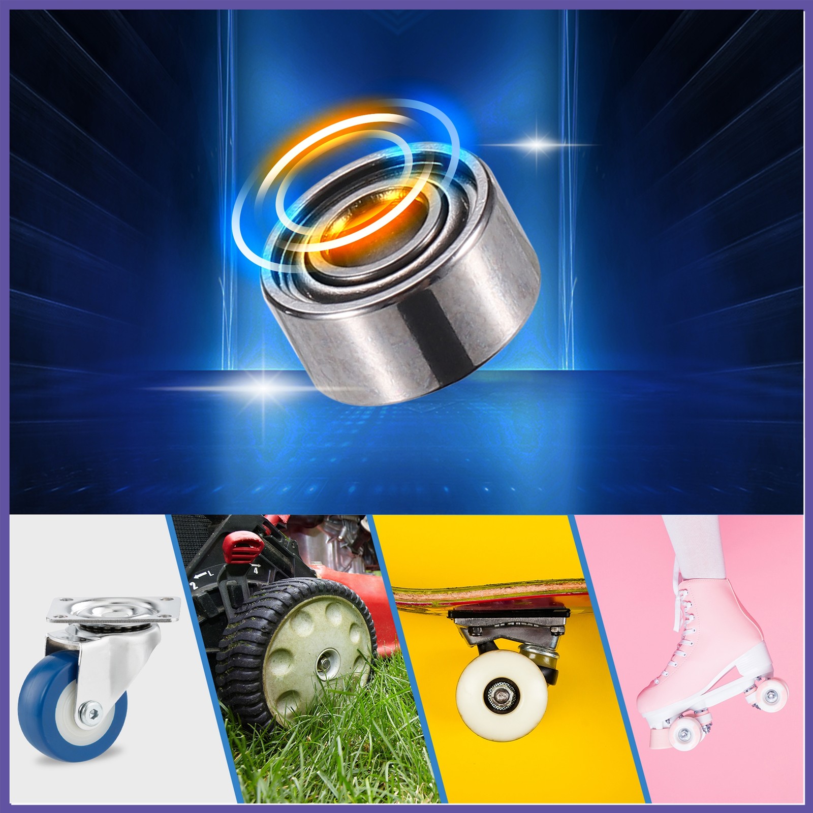 20 Pcs 682ZZ 2x5x2.3mm Double Metal Shield Single Row Deep Groove Ball Bearings