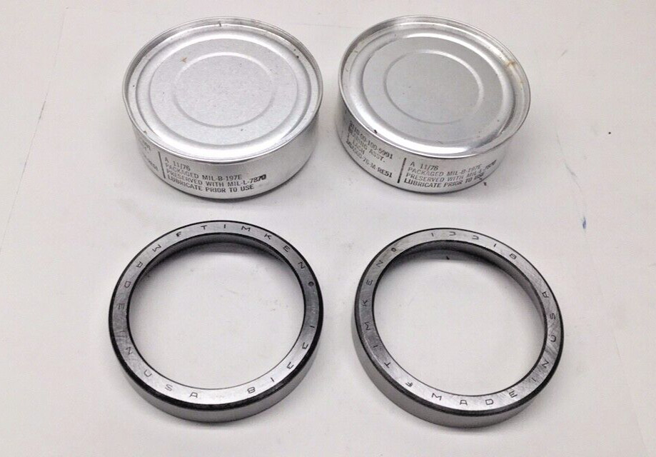 Timken 13318 x 2 Tapered Roller Bearing Cup (Pack of 2)Race 3.1875 OD x 0.5625 W