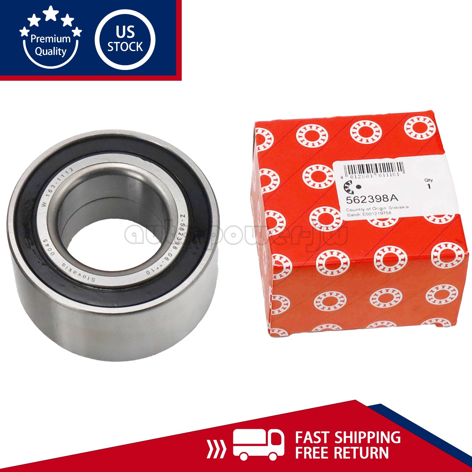 For FAG 562398A Wheel Bearing Fits For Renault Logan F-113175 DAC3772 37x72x37mm