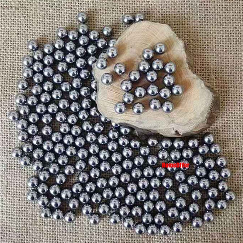 1kg Round Polished Steel Ball Diameter 6.35mm-12mm Smooth Iron Balls Metal Beads