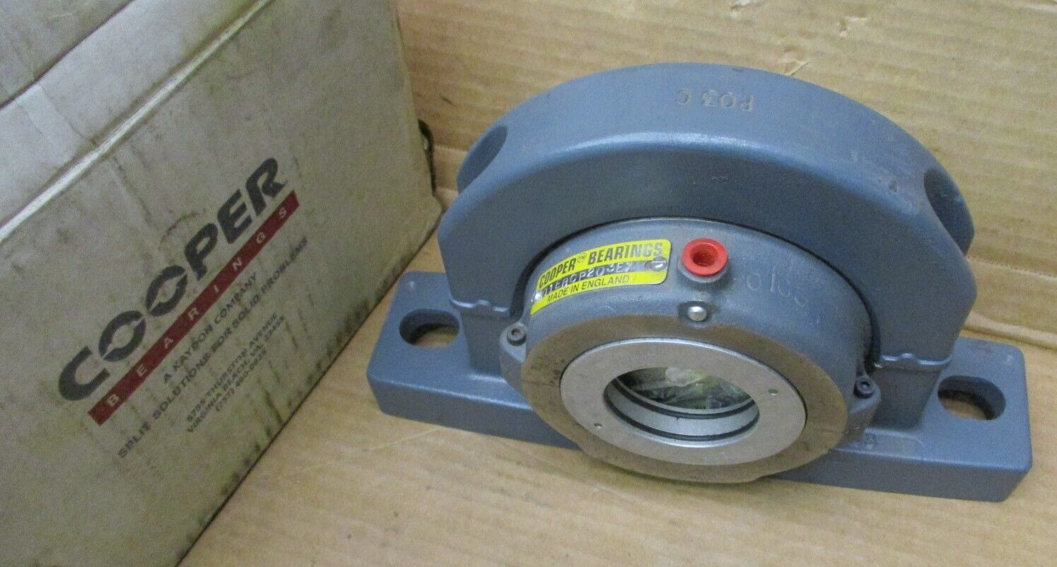 Cooper 01EBCP203EX Split Pillow Block Roller Bearing A4916WVS