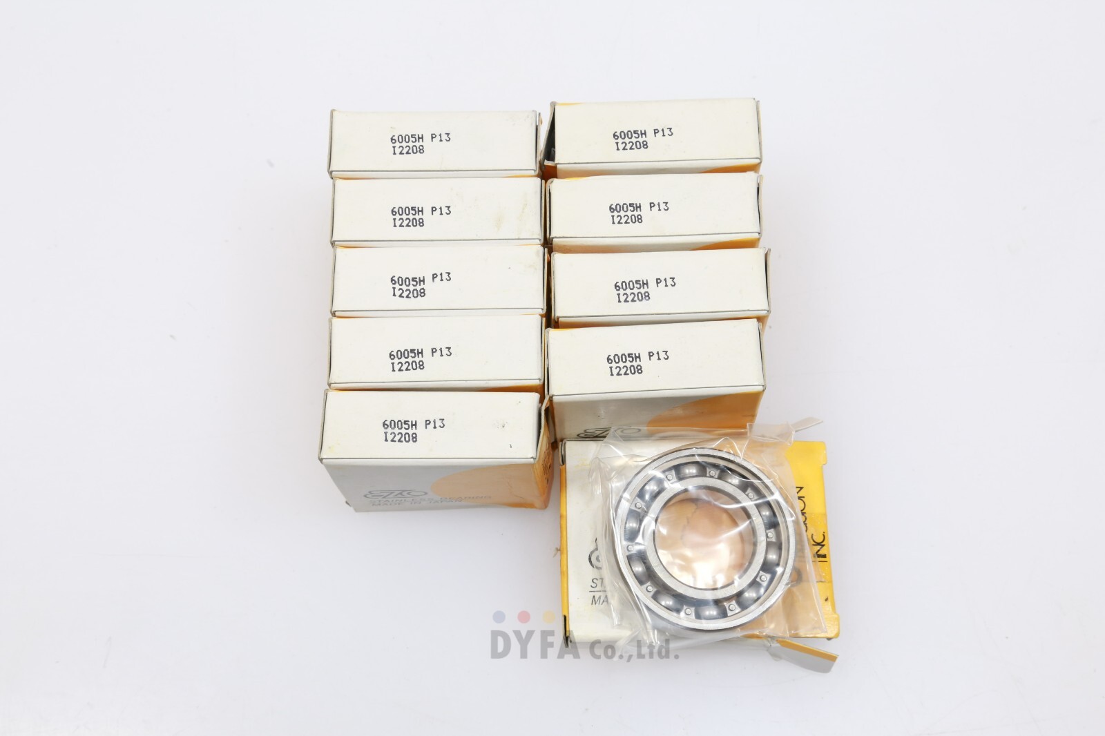 EZO SAPPORO stainless deep groove ball bearing NIB 6005H no seal BRG-D-2514=G307
