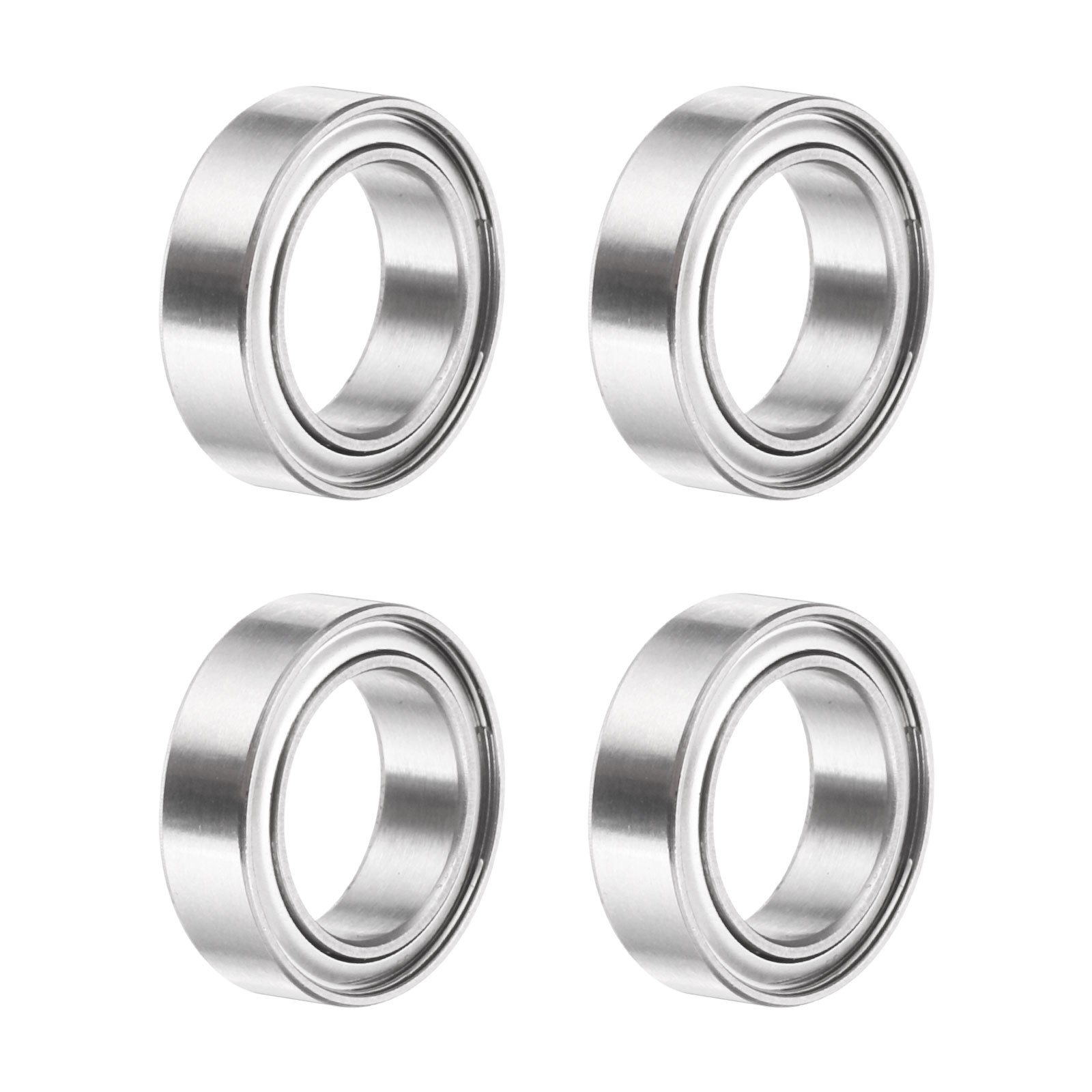 4Pcs SMR128ZZ Deep Groove Ball Bearings 8x12x3.5mm 440C Double Sealed Bearing