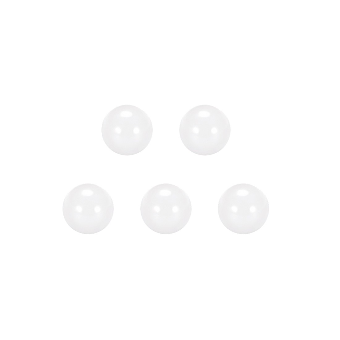 1.5mm Ceramic Bearing Balls, ZrO2 Zirconium Oxide Ball G5 Precision 10pcs
