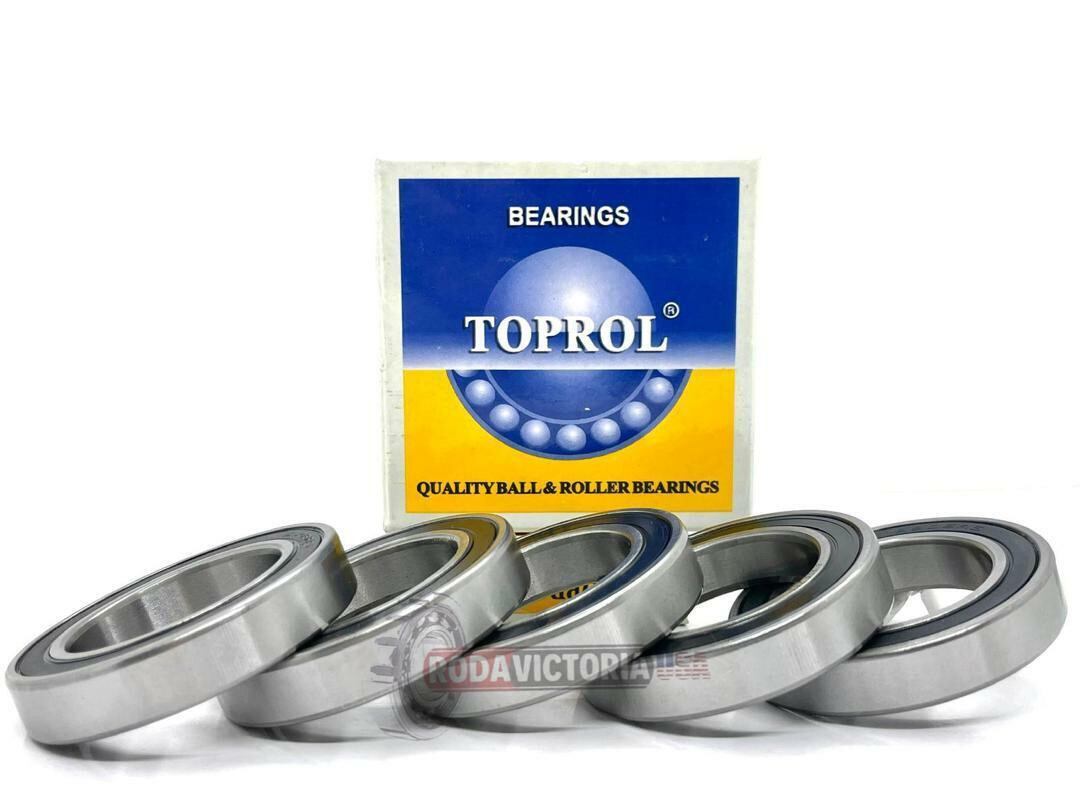 QTY. 5 Bearings 6907-2RS C3 Premium Sealed Ball Bearing, 35x55x10mm 61907