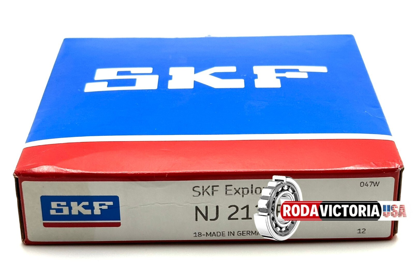 SKF GERMANY NJ212 ECJ CYLINDRICAL ROLLER BEARING 60x110x22mm