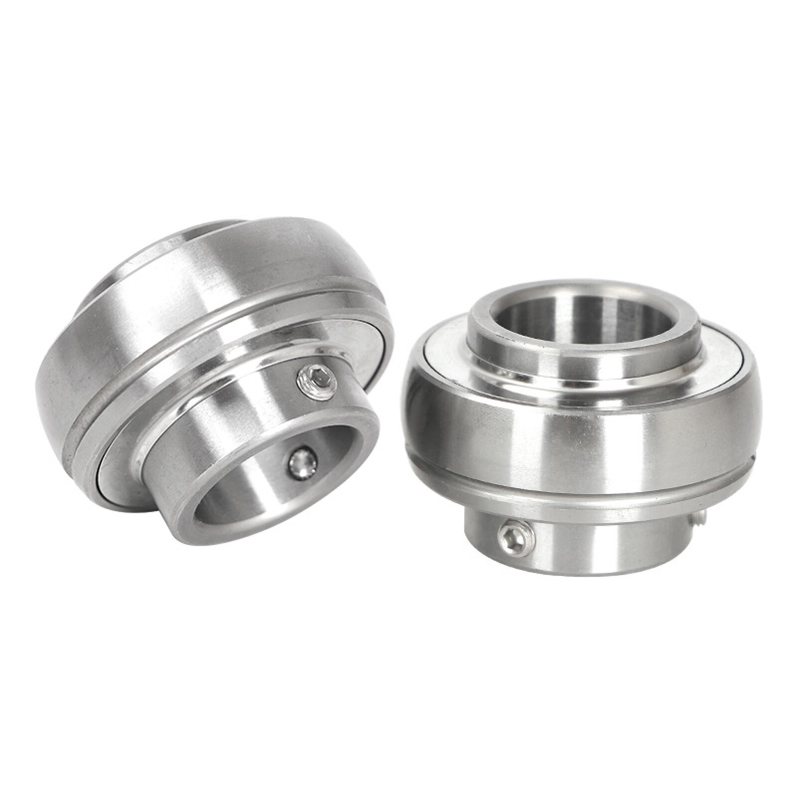 SUC/SSUC Outer Spherical Bearing 440/304 Stainless Steel With Screw Bore 12-85mm