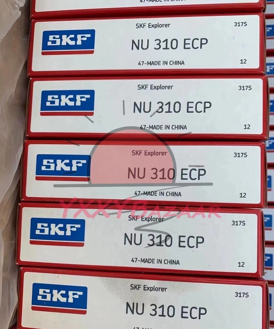 NEW SKF NU 310 ECP Cylindrical Roller Bearing 1PCS ~