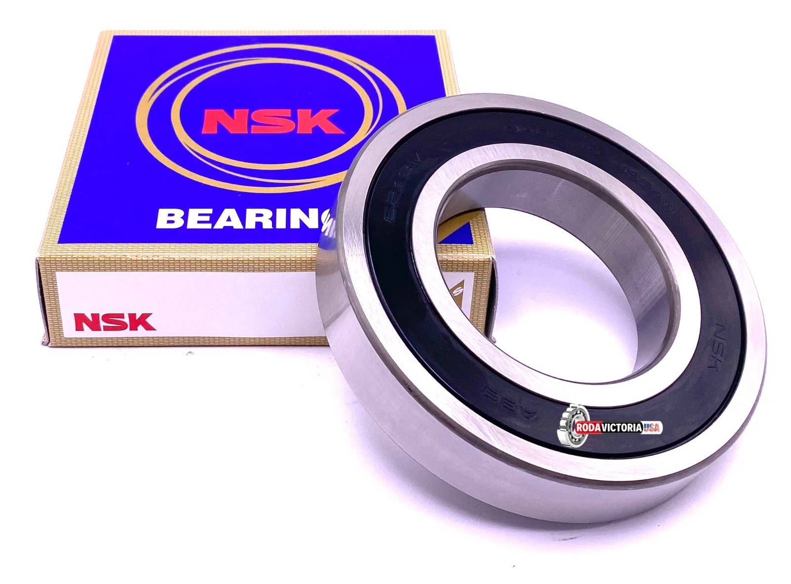 NSK 6213 VV C3 Deep Groove Ball Bearing, Rubber Sealed 65x120x23 mm