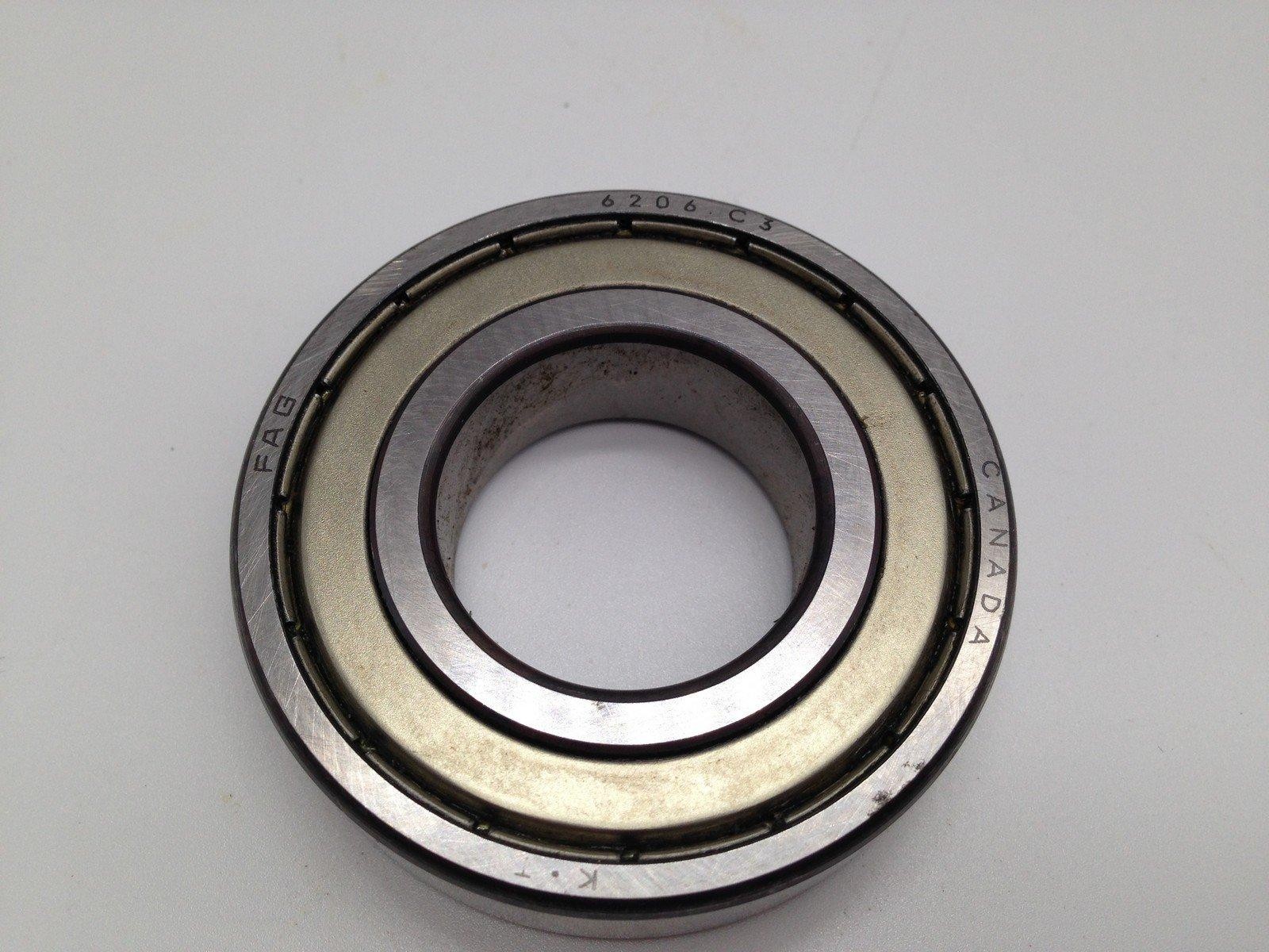 FAG 6206 Deep Groove Ball Bearing, 30mm Bore