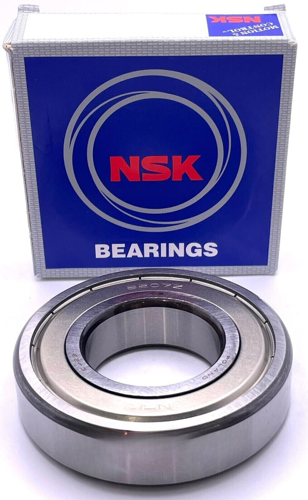 NEW NSK 6207 ZZ C3 DEEP GROOVE BALL BEARING, METAL SHIELDED 35x72x17 mm Metal