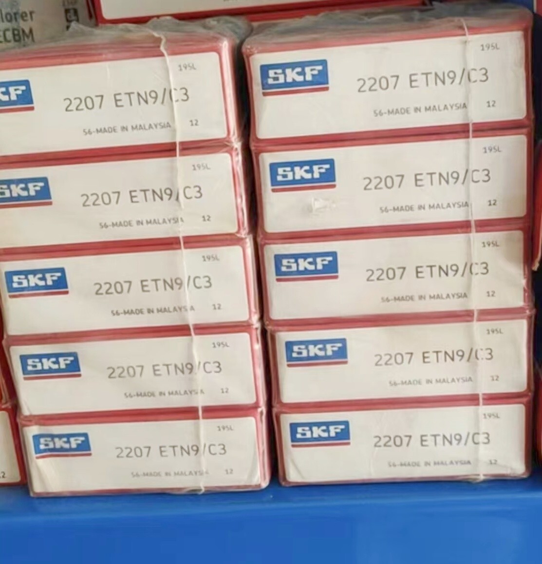 NEW SKF 2207 ETN9/C3 self regulating ball bearing 1PCS #XP