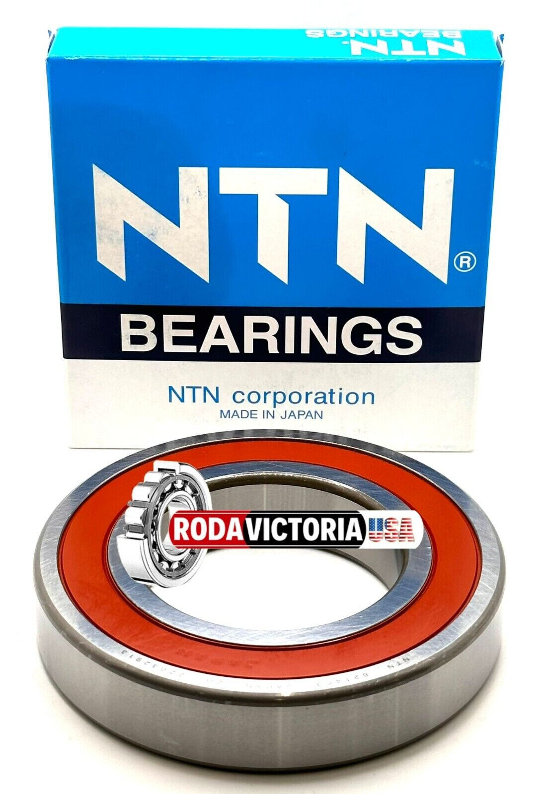 NTN JAPAN 6214 LLU C3/5K DEEP GROOVE BALL BEARING, RUBBER SEALED 62x120x23mm