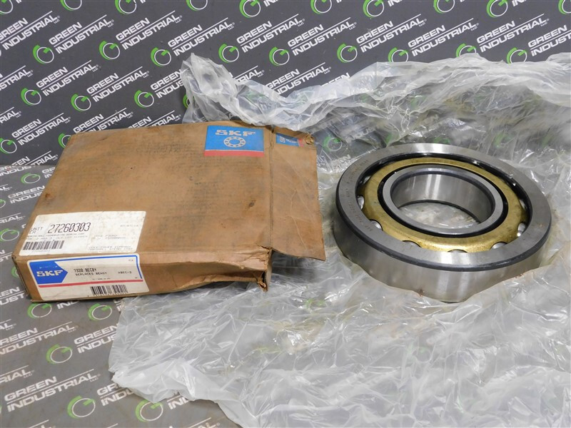 NEW SKF 7322 BECBY Ang. Con. Ball Bearing 110mm Bore 240mm OD 50mm Width Rusty