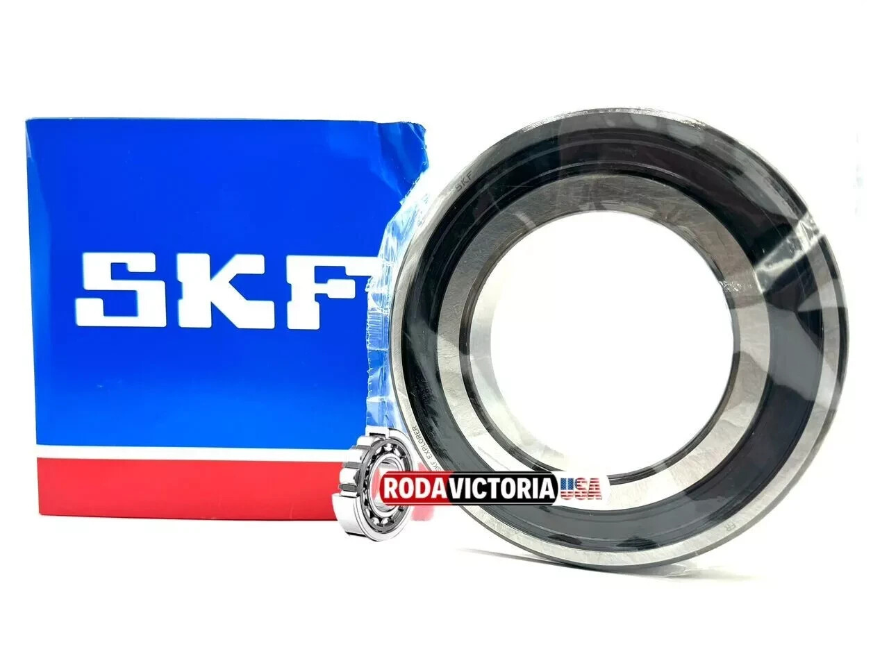 SKF 6216 2RS1 C3 DEEP GROOVE BALL BEARING, RUBBER SEALED 80x140x26 mm