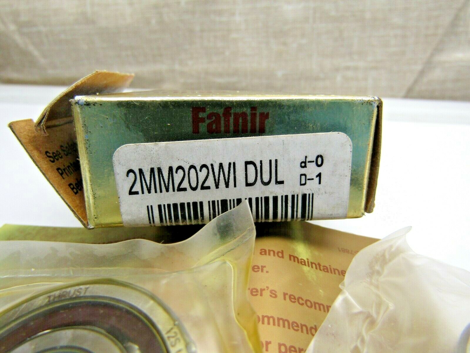 Timken 2MM202WI DUL Super Precision 2 Bearing Set