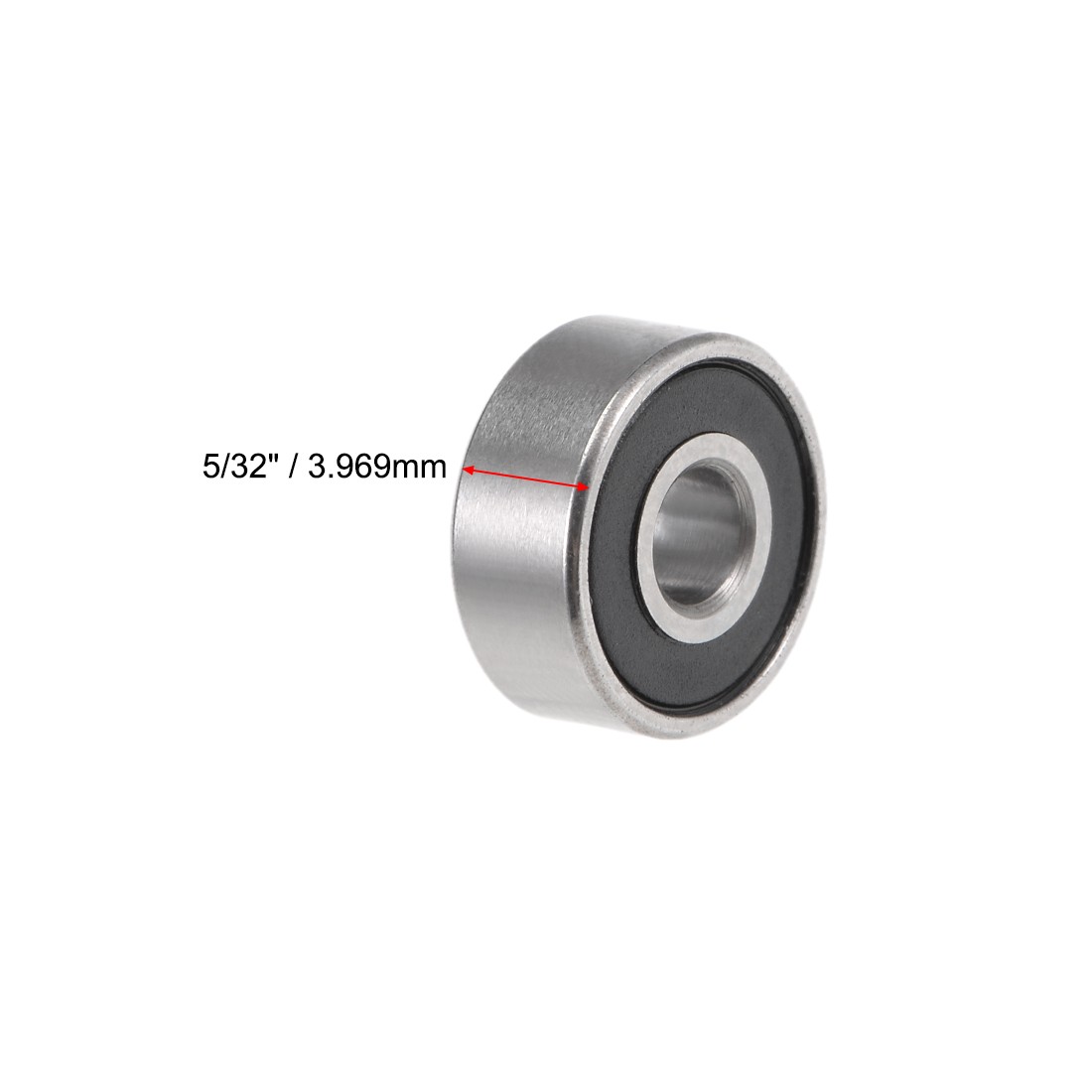10pcs R2-2RS Ball Bearing 1/8″x3/8″x5/32″ Sealed Z2 Lever Bearings