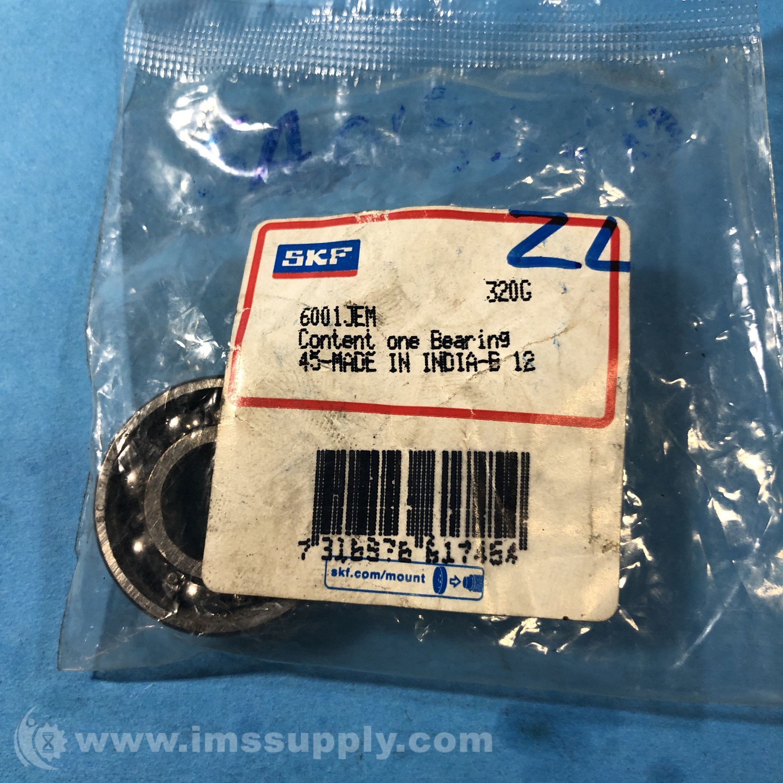 SKF 6001 JEM Deep Groove Ball Bearing FNFP