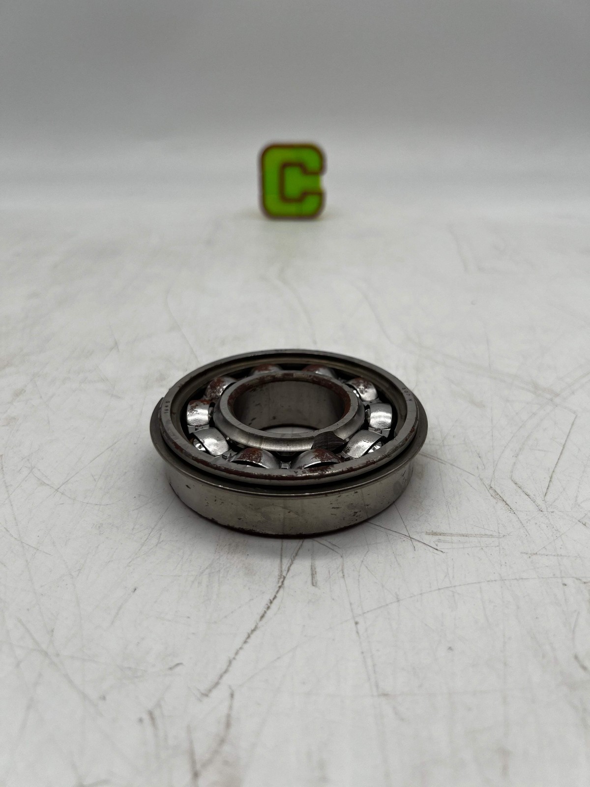 SKF 307-NR Single Row Ball Bearing, 3.15″O.D x 1.378″I.D x 0.827″W (Open Box)