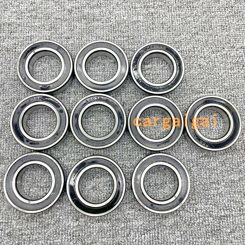 10x For 6007 2RS1 Rubber Sealed Deep Groove Ball Bearing 35x62x14mm 6007RS