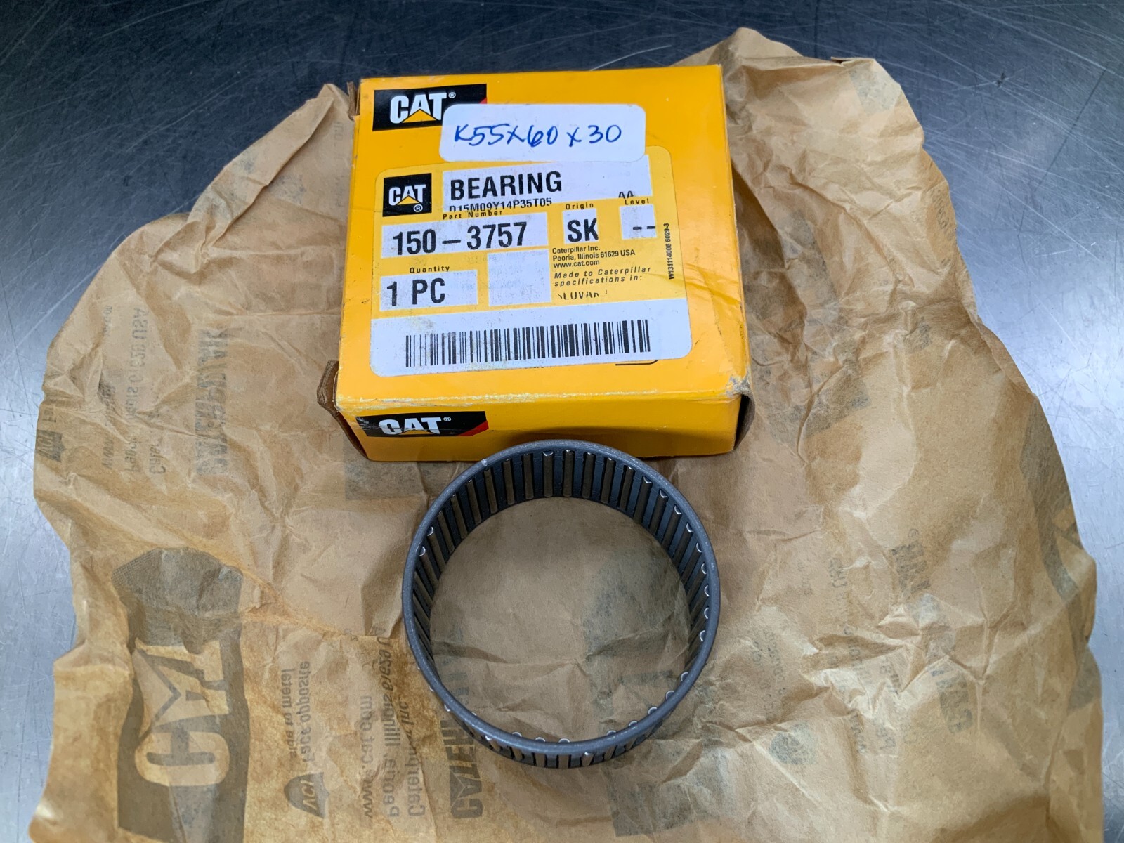 Cat 150-3757 Needle Roller Bearing 60mm OD