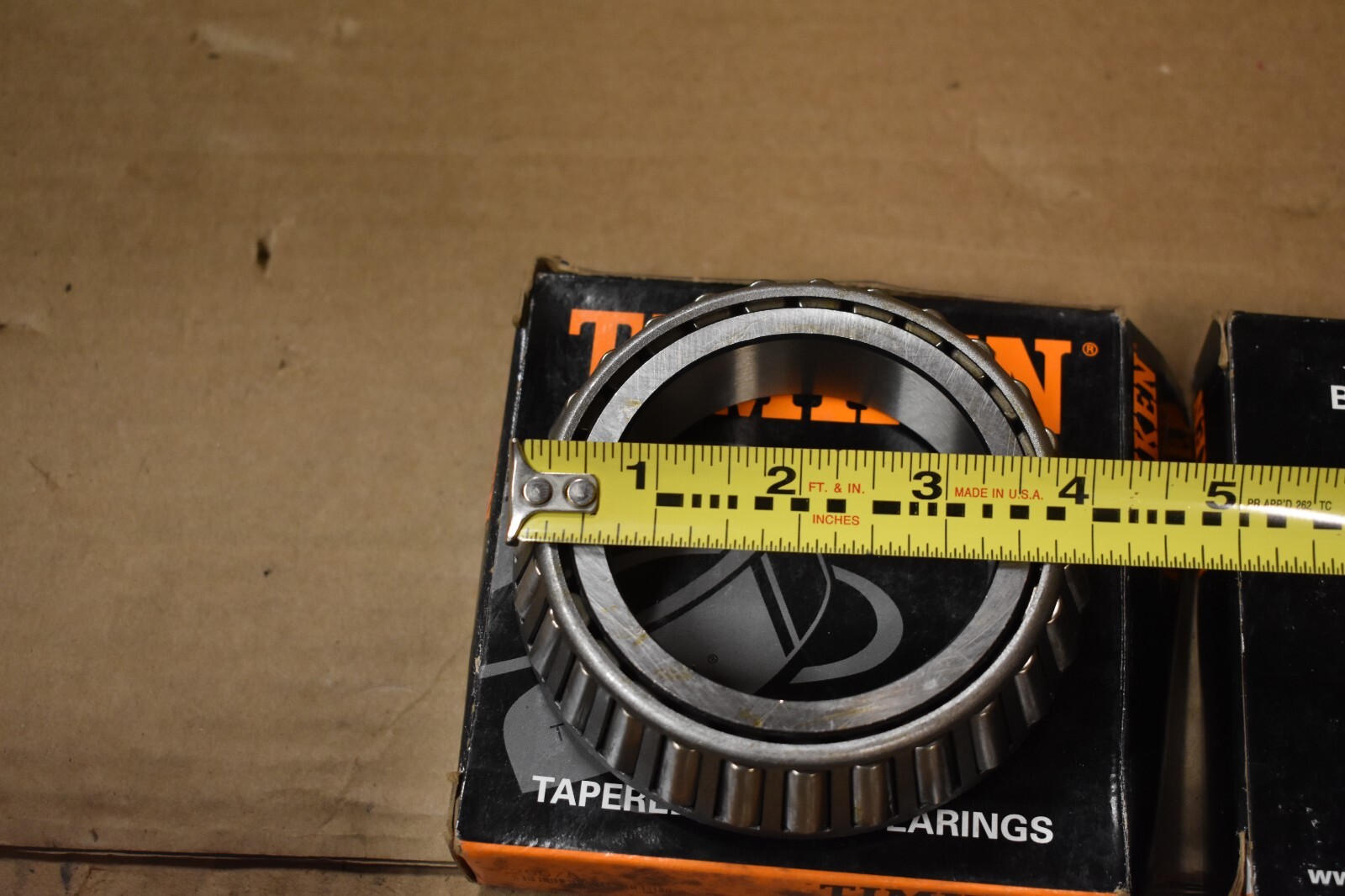 New Timken 29675 Tapered Cone Bearing, 2.750″ OD X 1.000″ Width Lot of 2
