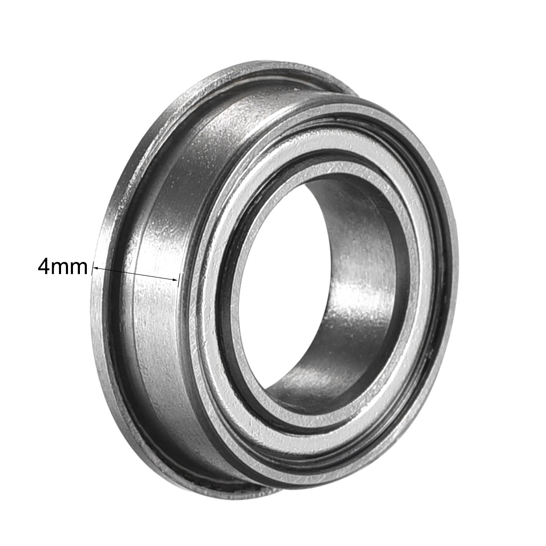 Pack of 10 8mmx14mmx4mm Flange Bearing MF148ZZ